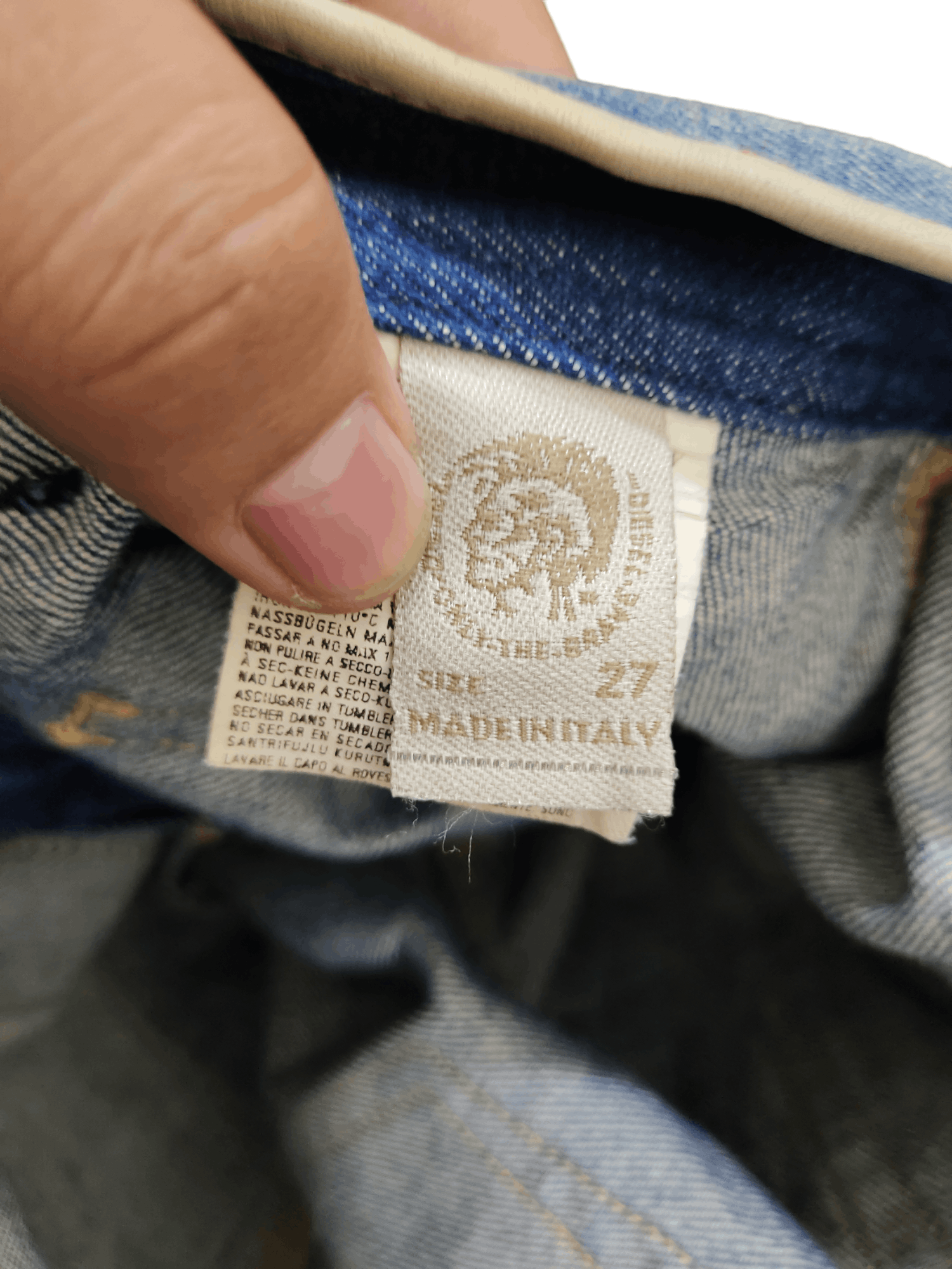 Diesel Flare Jeans Diesel Distress Faded Boot Cut Y2k Low Rise Size US 27 - 20 Thumbnail
