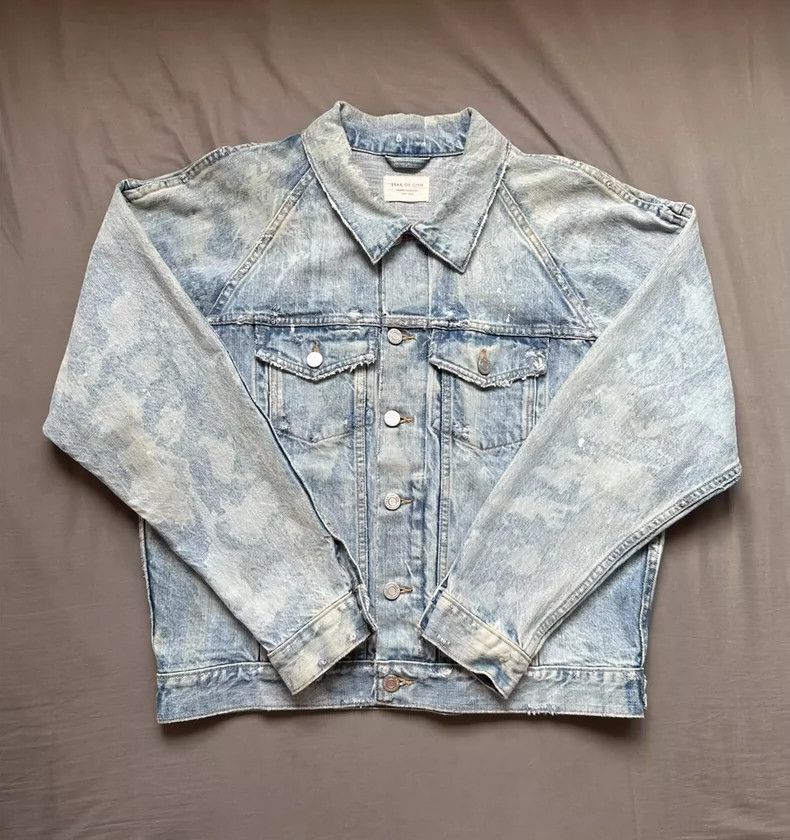Fear of God Fear of God Blue Cow Jacket Size US S / EU 44-46 / 1 - 1 Thumbnail