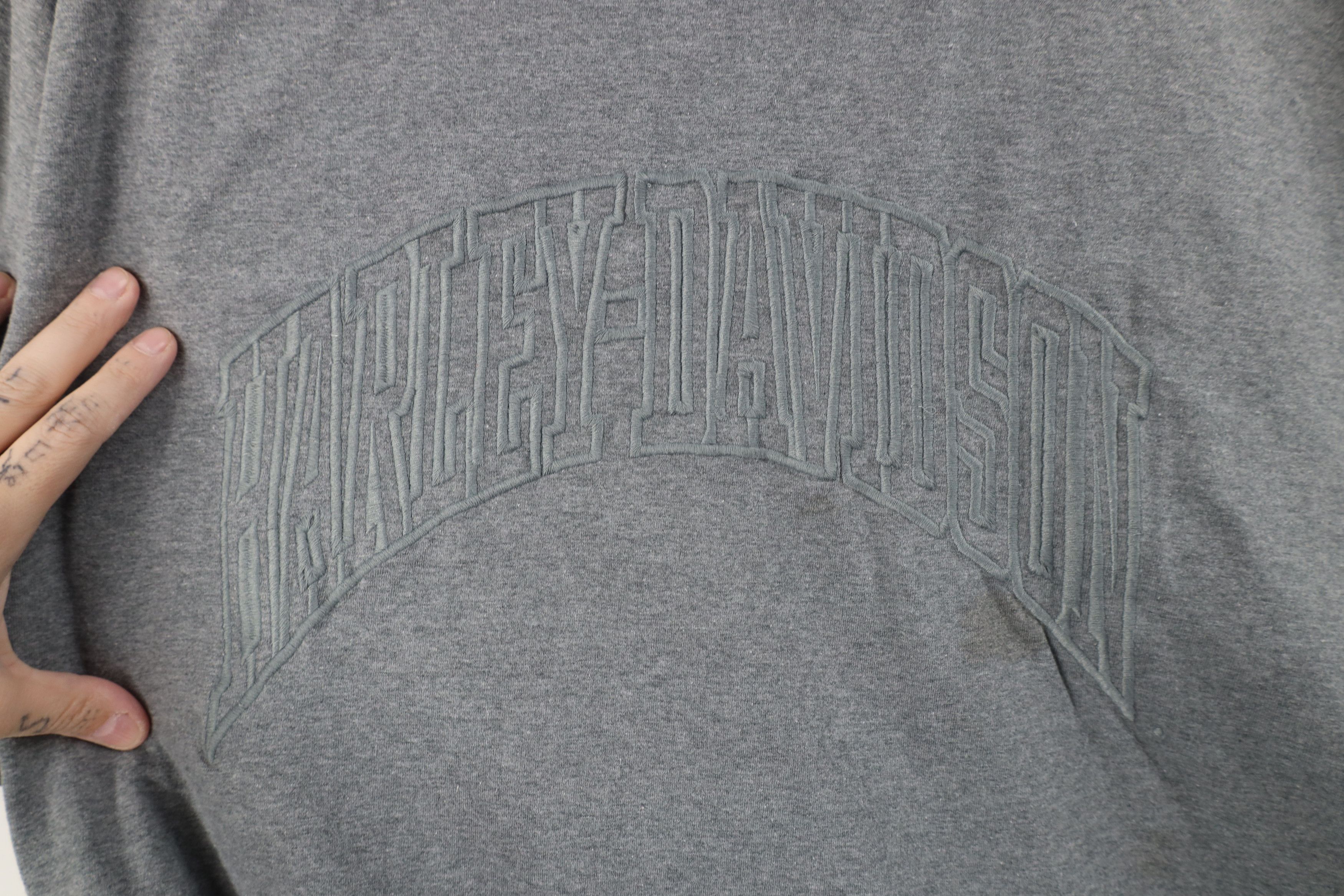 Harley Davidson Harley Davidson Block Letter Spell Out T-Shirt Heather Gray Size US XXL / EU 58 / 5 - 4 Thumbnail