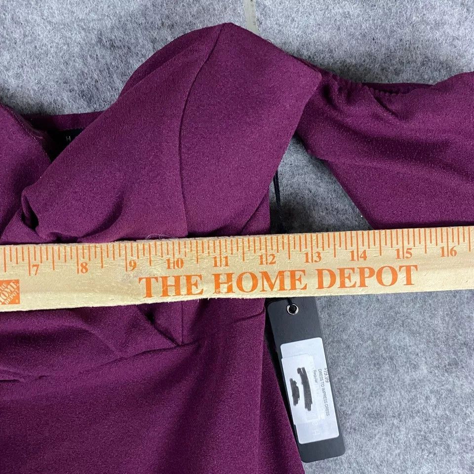 Other Haute Monde Dress Medium Women's NWD Burgundy M Size M / US 6-8 / IT 42-44 - 5 Thumbnail