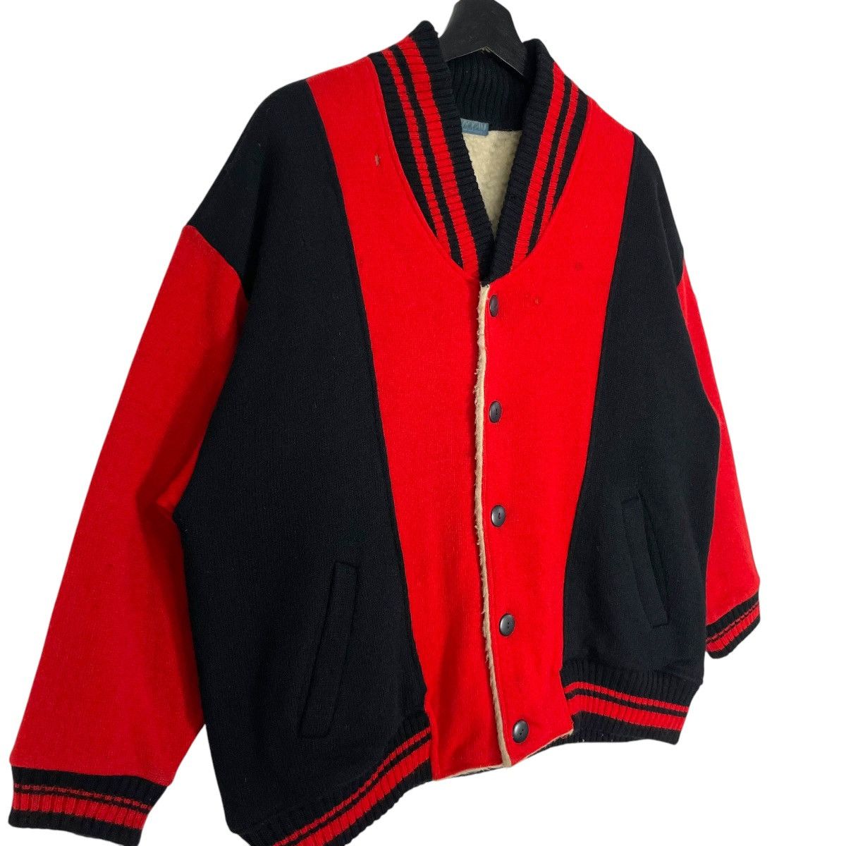 Japanese Brand Vintage Chiyogami Knit Jacket Japanese Brand Button Up Size L / US 10 / IT 46 - 2 Thumbnail