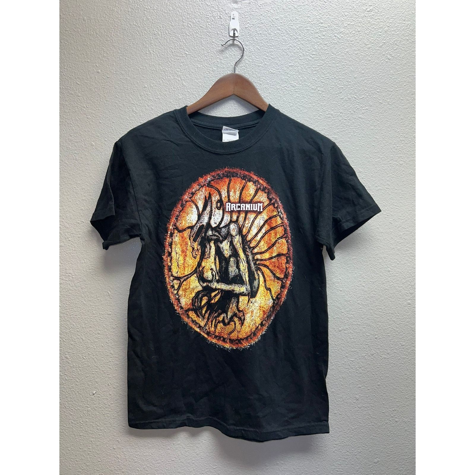 Gildan Arcanium Shirt Death Metal Graphic Tee Tour Concert Small Size US S / EU 44-46 / 1 - 1 Thumbnail