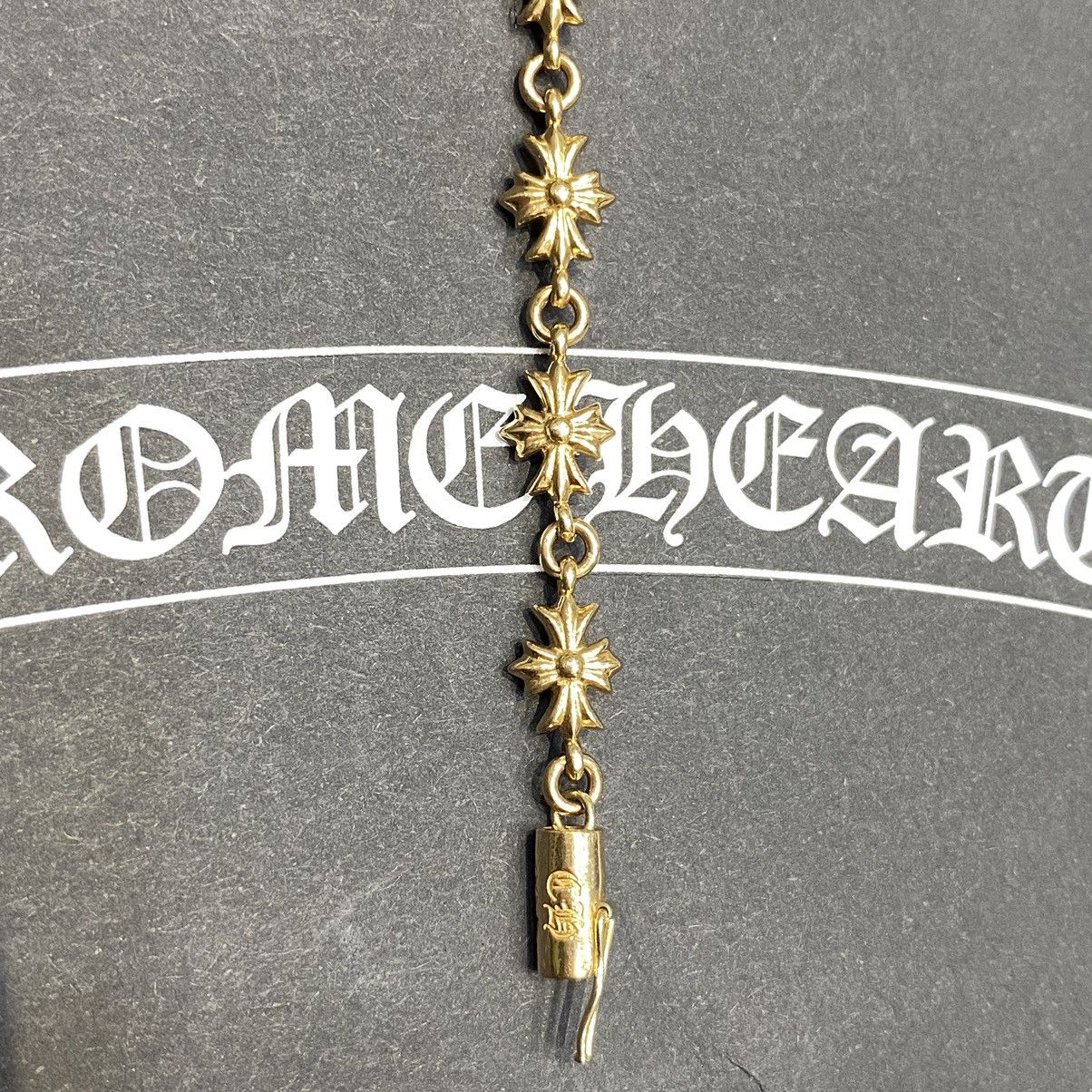 Chrome Hearts CHROME HEARTS Tiny E 22K Gold Bracelet Size ONE SIZE - 4 Thumbnail