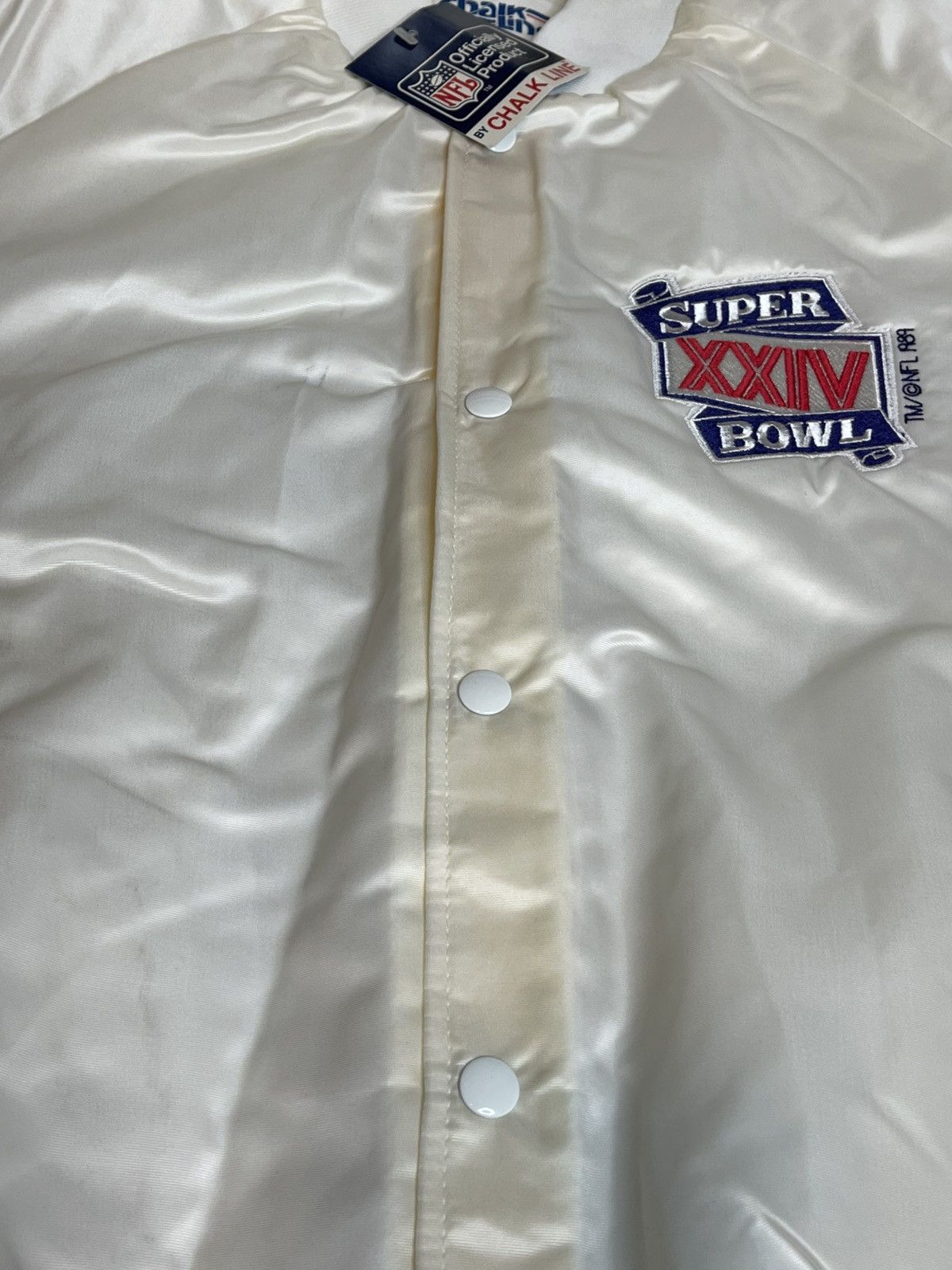 Chalk Line Vintage Chalk Line NFL Super-bowl XXIV 1989 Jacket NWT Size US M / EU 48-50 / 2 - 8 Thumbnail