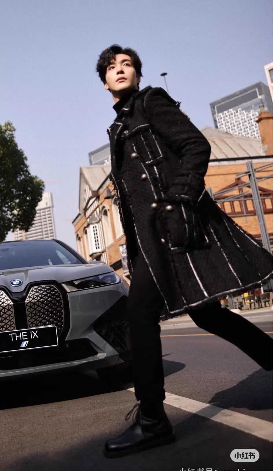 Balmain Balmain 19ss Runway Black & White Line Coat 50 New Size US M / EU 48-50 / 2 - 9 Thumbnail