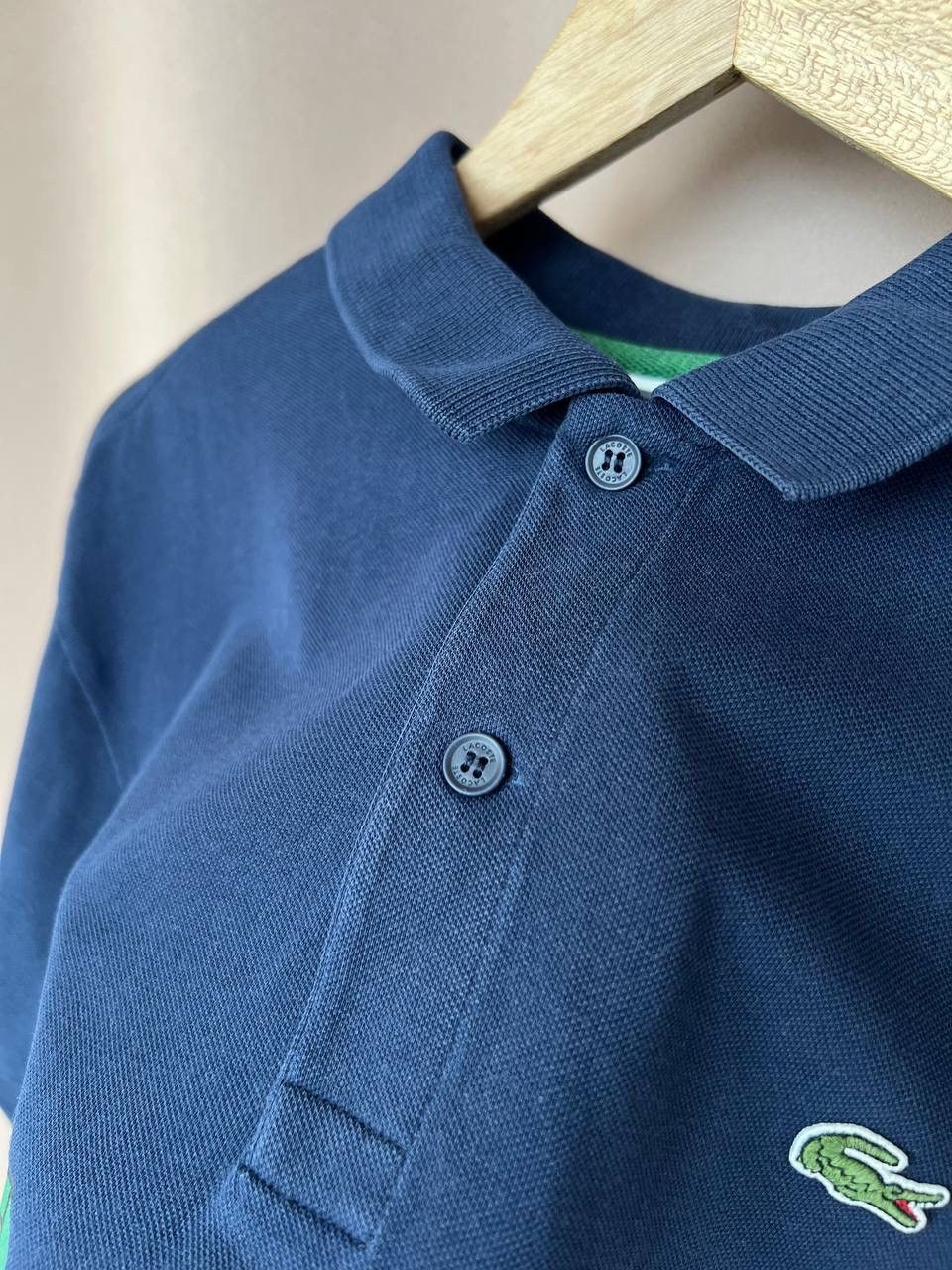 Lacoste Lacoste Ribbon Striped Regular Fit Pique Polo Shirt Mens M Size US M / EU 48-50 / 2 - 11 Thumbnail