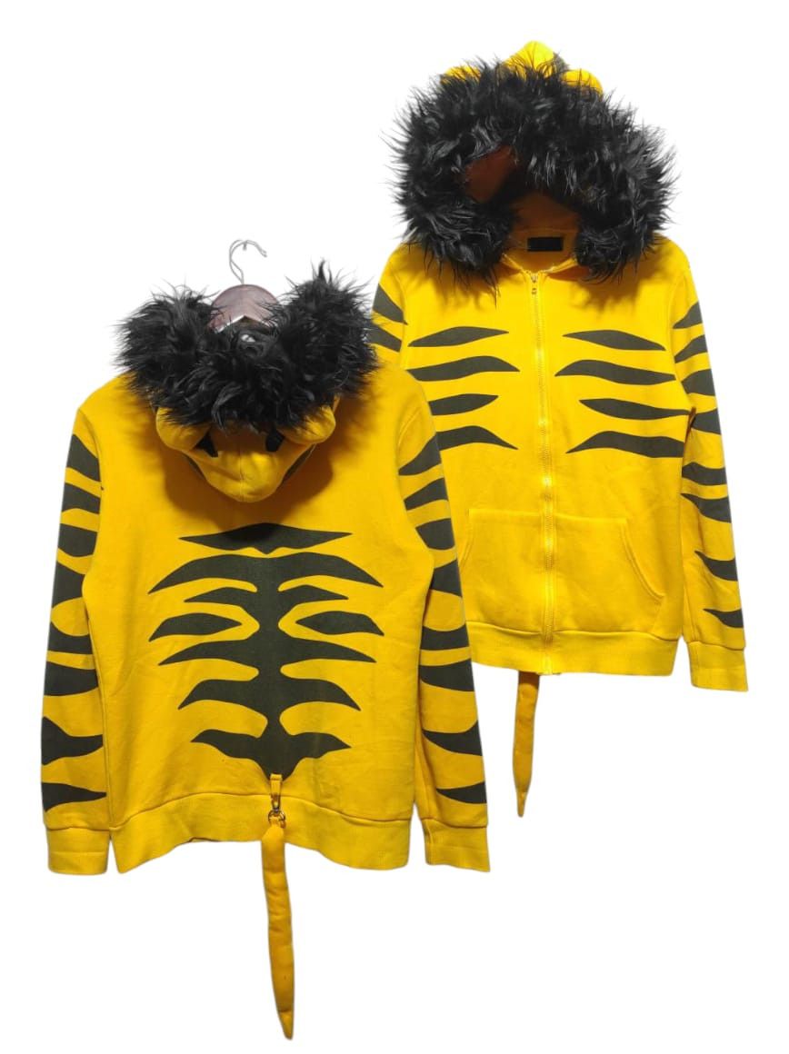 Hysteric Glamour Dongsin Tiger Zip Fur Hoodie LGB IfSixWasNine style Size US M / EU 48-50 / 2 - 1 Thumbnail