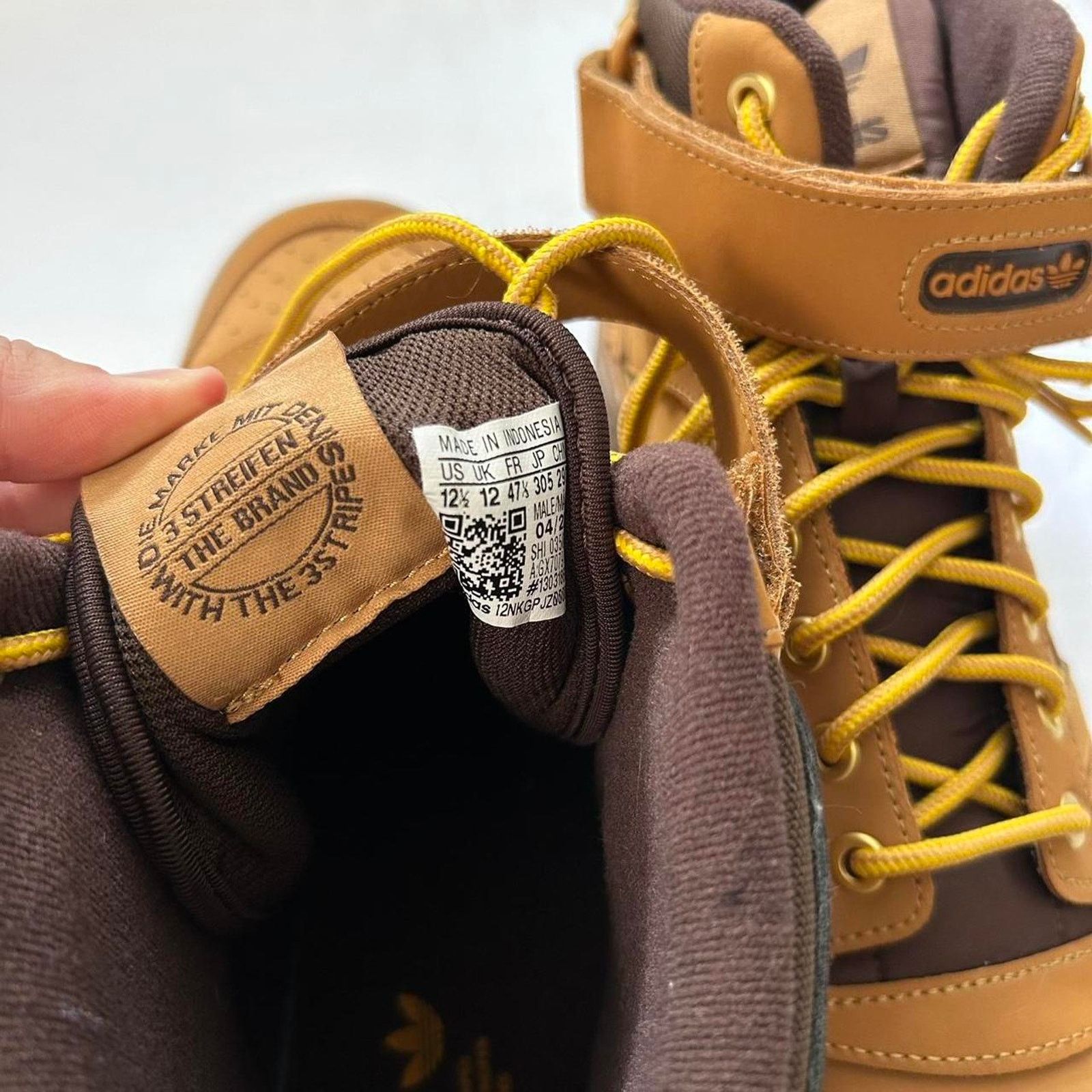 Adidas Adidas Originals Forum Mid Mesa Gum Size US 12.5 / EU 45-46 - 4 Thumbnail