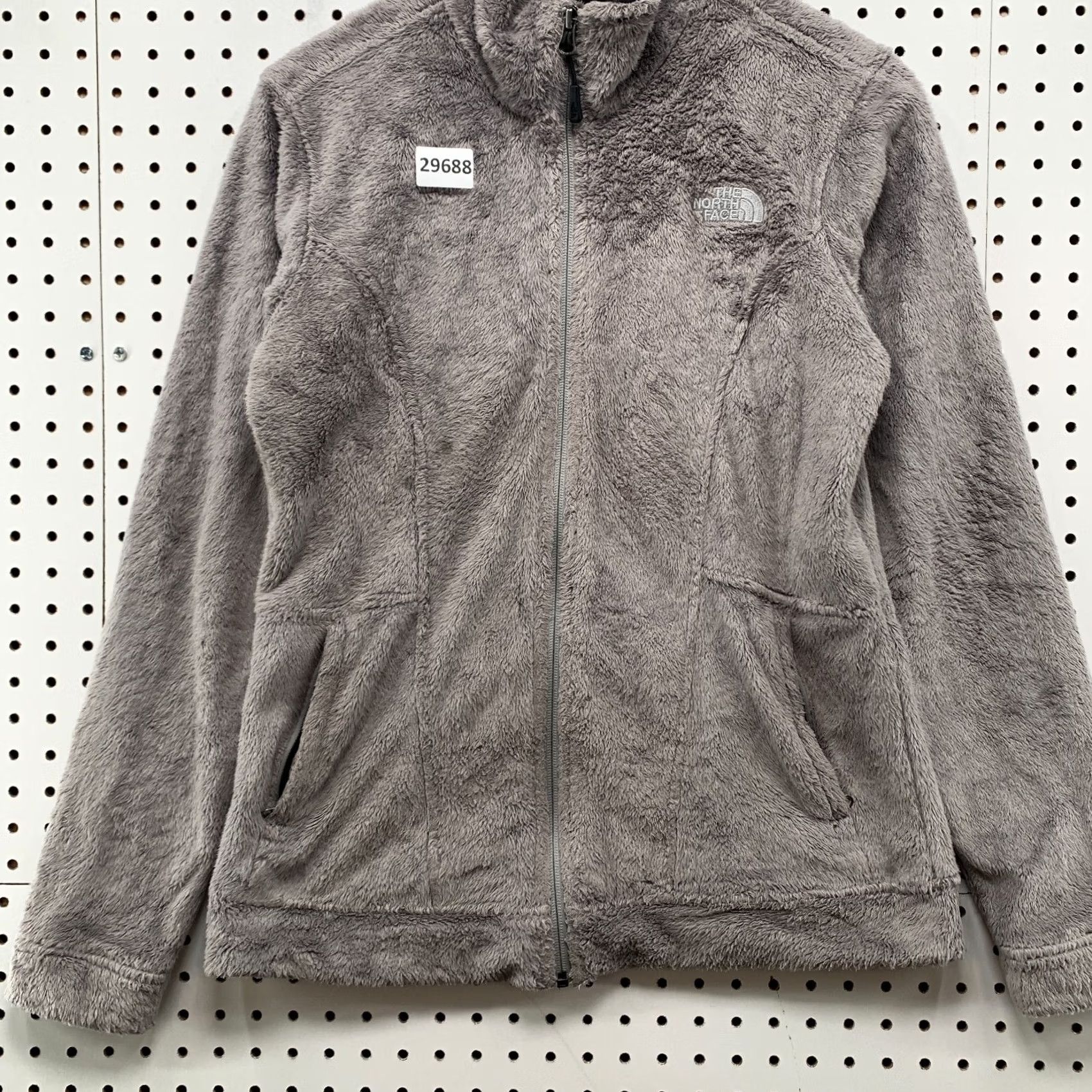 The North Face The North Face Oso Jacket Womens Medium Gray Sherpa Fleece Soft 19x26.5 Size M / US 6-8 / IT 42-44 - 6 Thumbnail