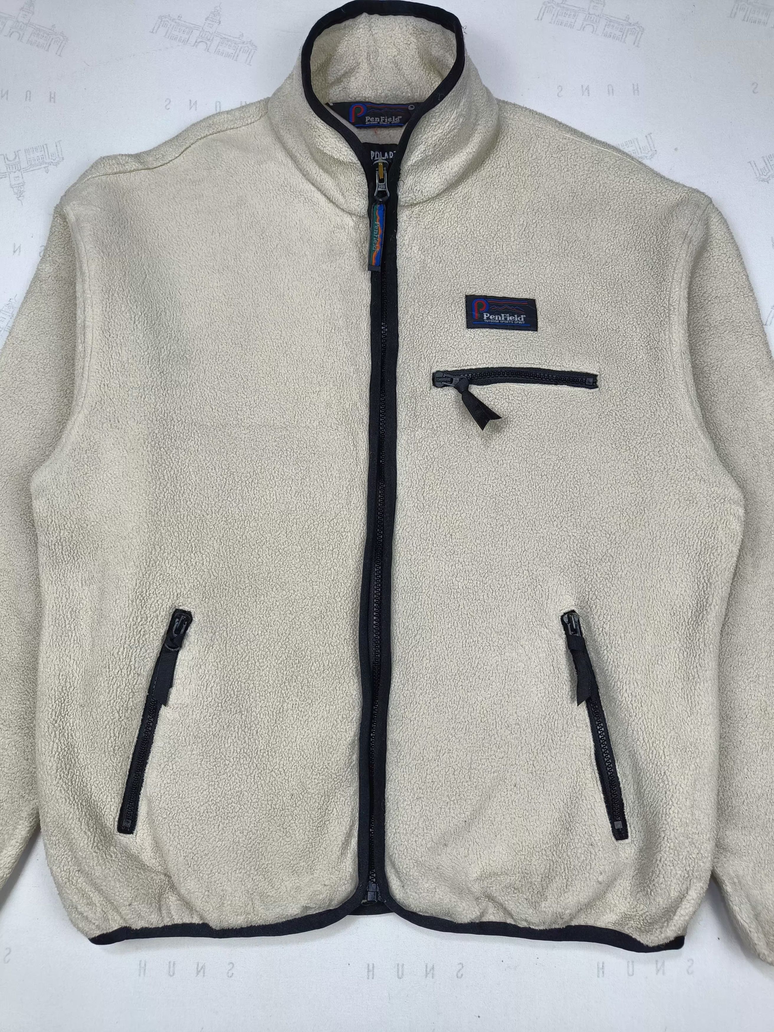 Penfield Vintage PENFIELD POLARTEC Multi Pockets Zipper Fleece Size US L / EU 52-54 / 3 - 2 Thumbnail