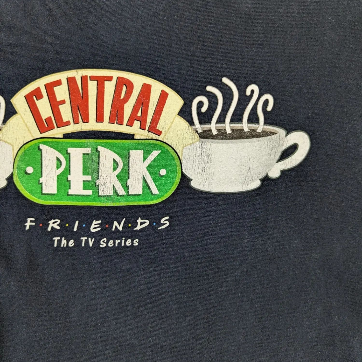 American Apparel FRIENDS Tv Series Central Perk T-Shirt Size M / US 6-8 / IT 42-44 - 4 Thumbnail