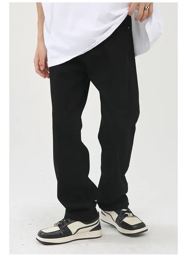 Japanese Brand VIBE Japanese retro trend casual straight jeans Size US 32 / EU 48 - 4 Thumbnail