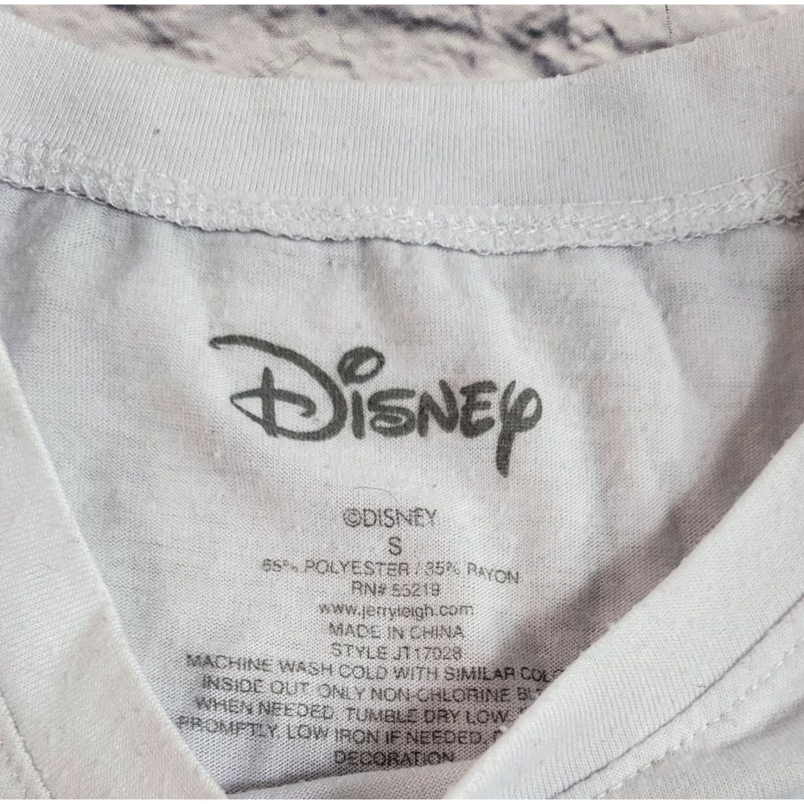 Disney Disney Mickey Mouse White Short Sleeve T-Shirt Men Size S Size US S / EU 44-46 / 1 - 5 Thumbnail