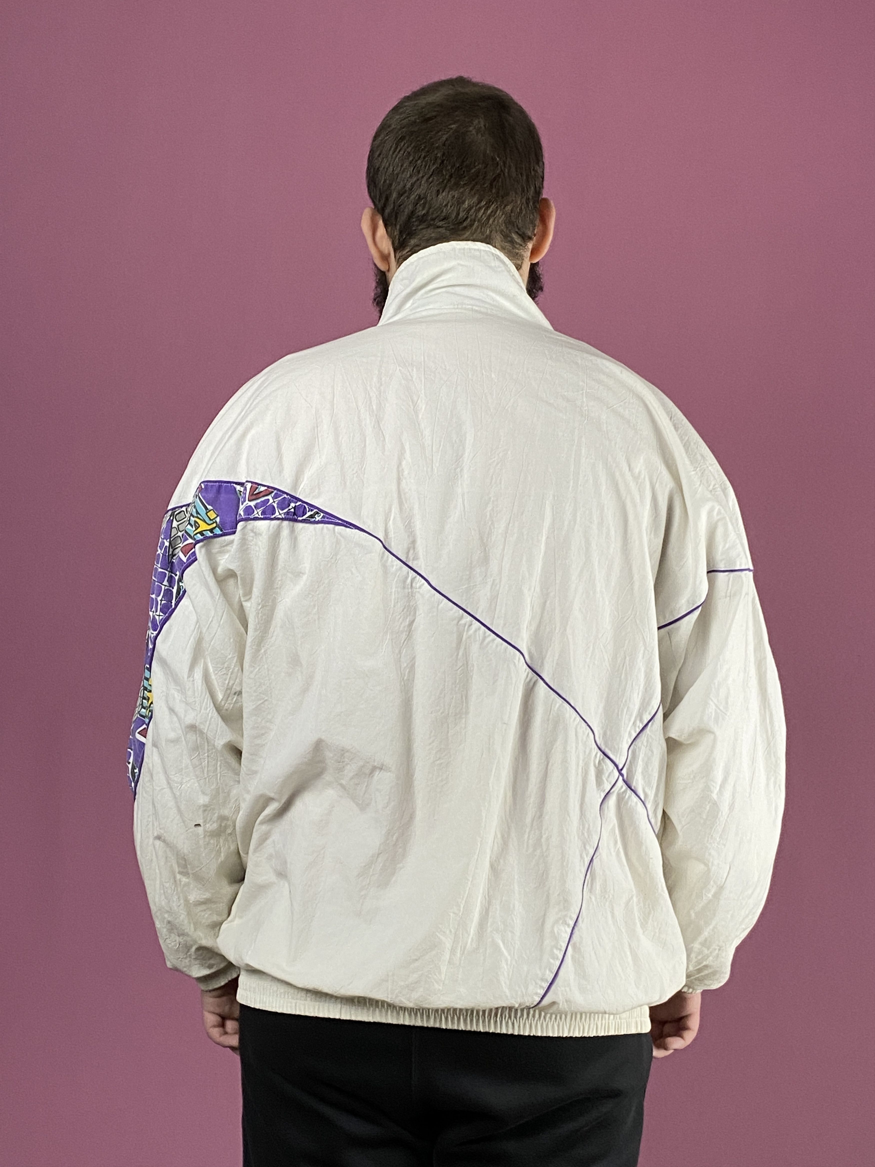 Vintage 90s Van Hemert Vintage Men's Windbreaker Jacket - XL Size US XL / EU 56 / 4 - 3 Thumbnail