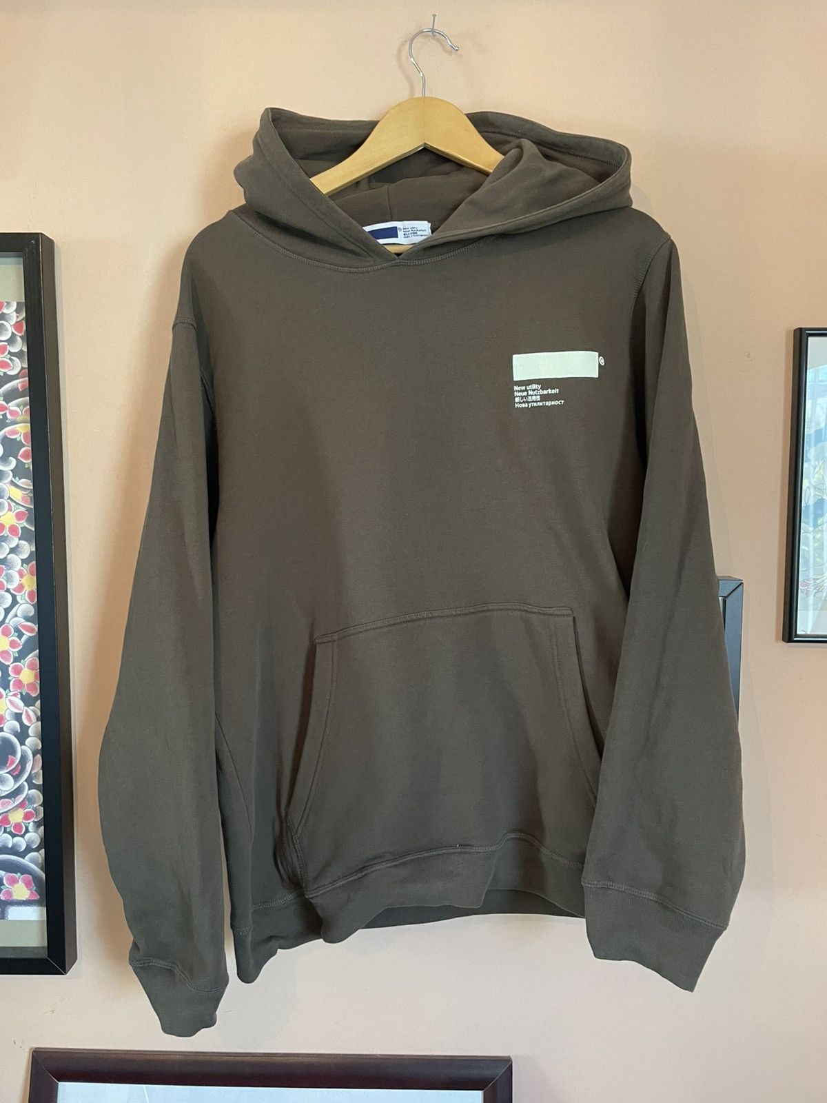AFFXWRKS AFFIX WORKS glow in the dark logo hoodie Size US XL / EU 56 / 4 - 5 Thumbnail