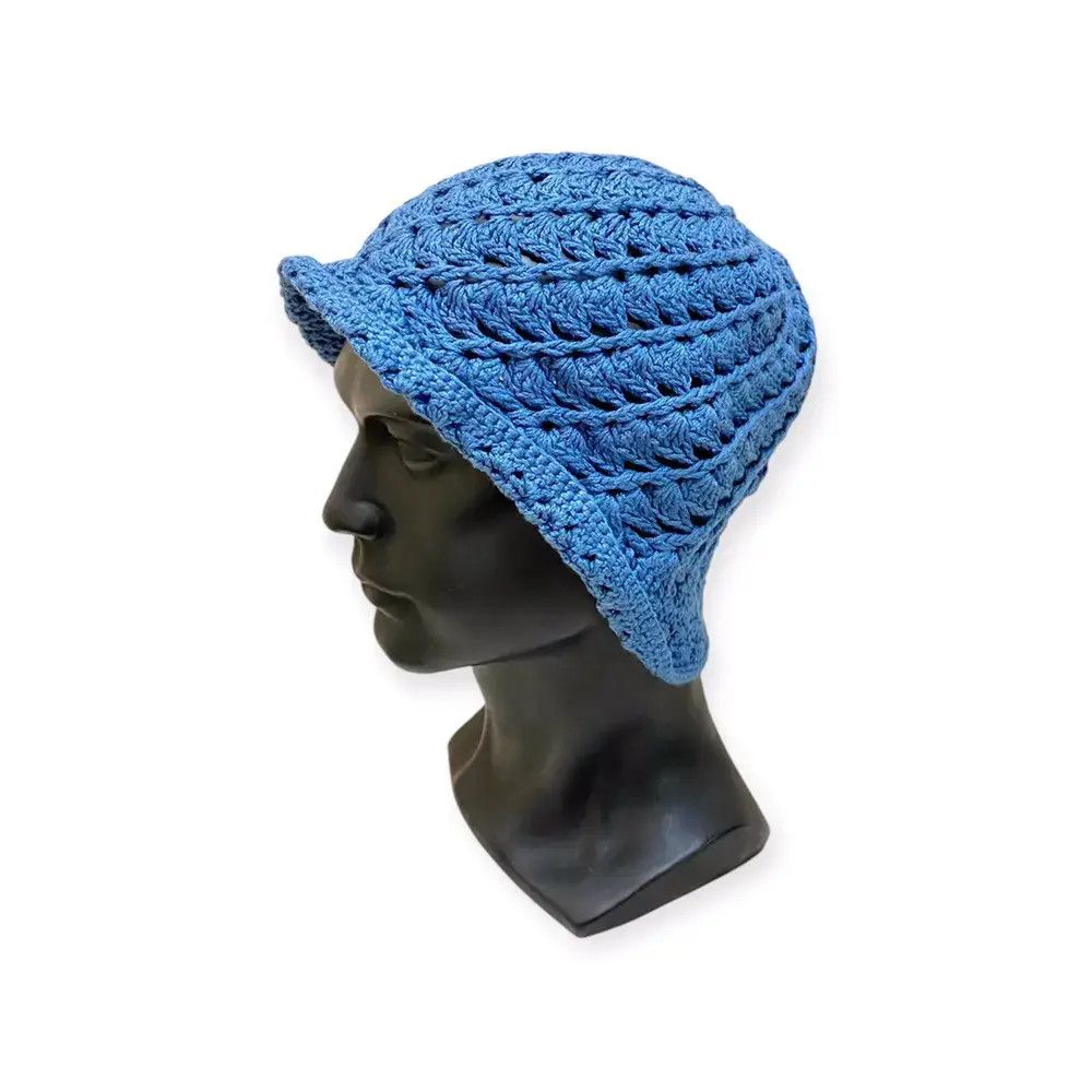 Japanese Brand Japanese Brand Rare Design Crochet Beanie Hat Size ONE SIZE - 1 Thumbnail