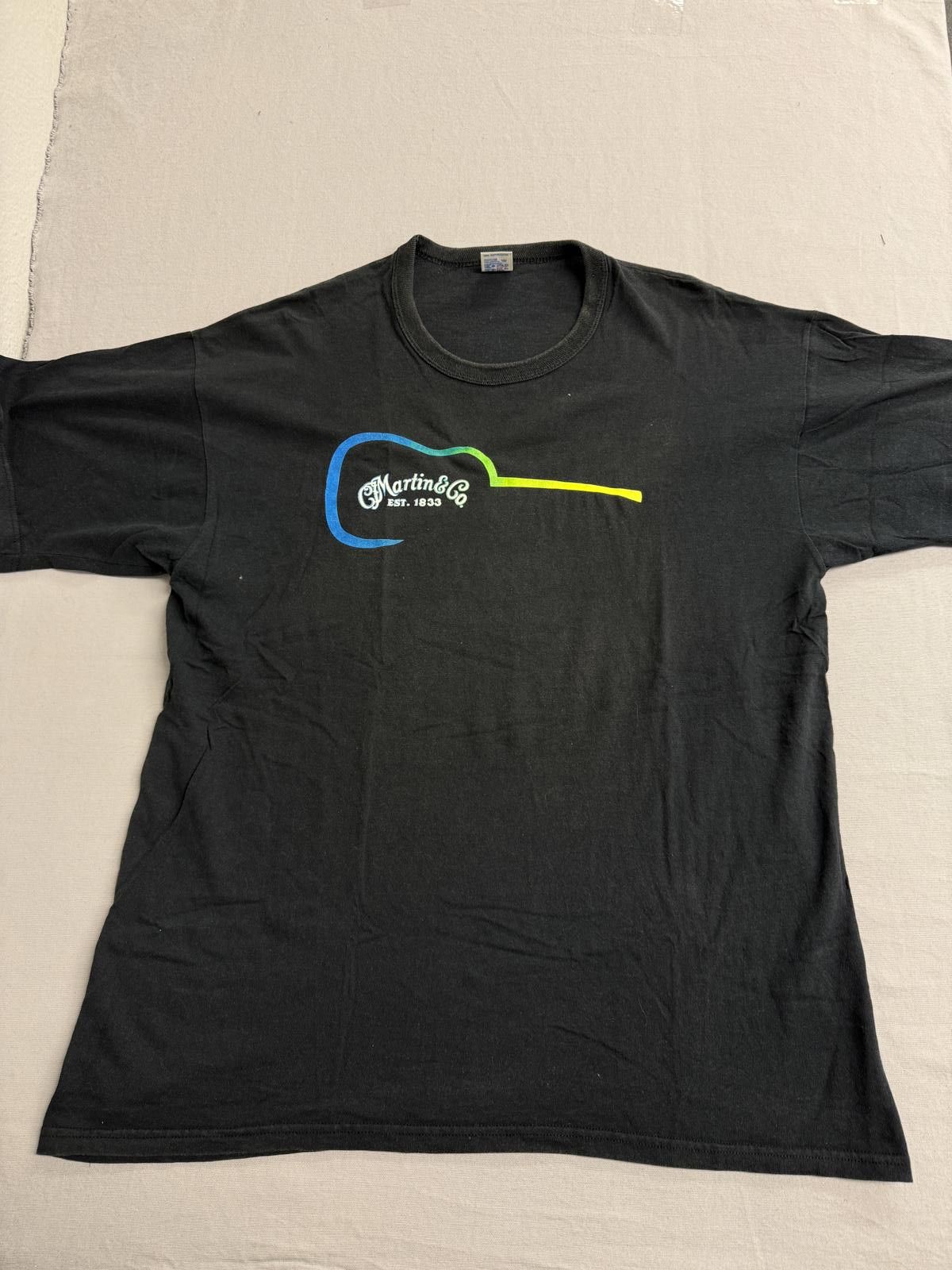Russell Athletic Vintage CF Martin & Co Guitar T-shirt Martin Guitars Tee -L Size US L / EU 52-54 / 3 - 1 Thumbnail