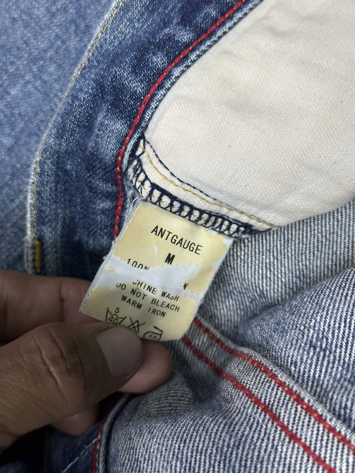 If Six Was Nine Distress denim Antague . Size US 32 / EU 48 - 6 Thumbnail