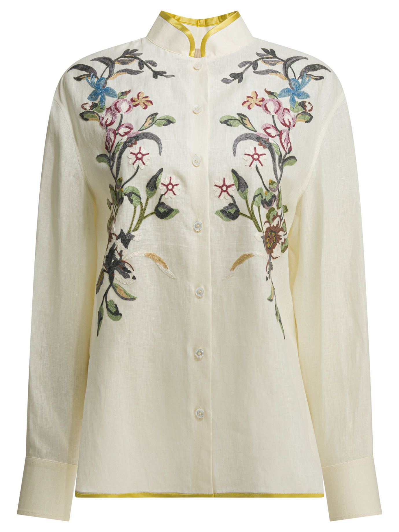 Valentino Valentino Embroidered Casual Shirt tag size 40 Women - USA Duties Paid Size S / US 4 / IT 40 - 1 Thumbnail