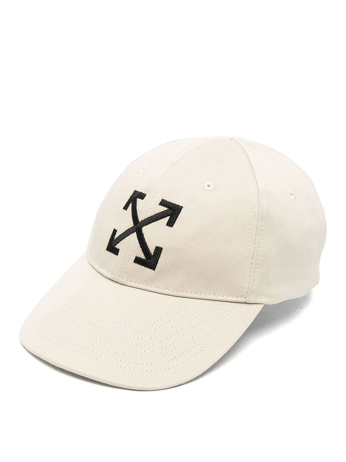Off-White o1rshd DUP Size: OS / Arrow Baseball Cap in Dark Sand Size ONE SIZE - 1 Thumbnail