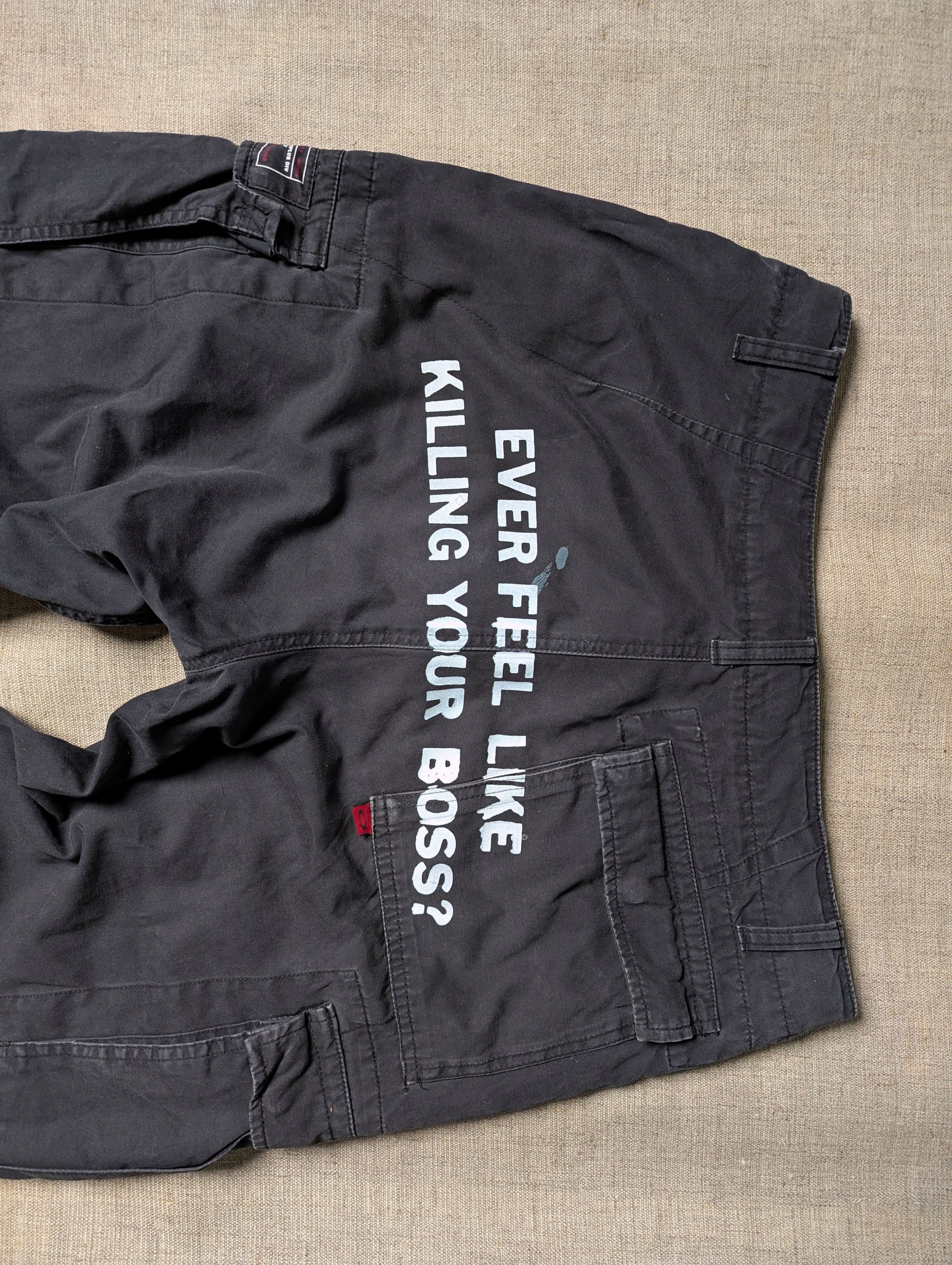 Oakley 00s Oakley Handprinted Tactical Cargo Pants Size US 32 / EU 48 - 10 Thumbnail