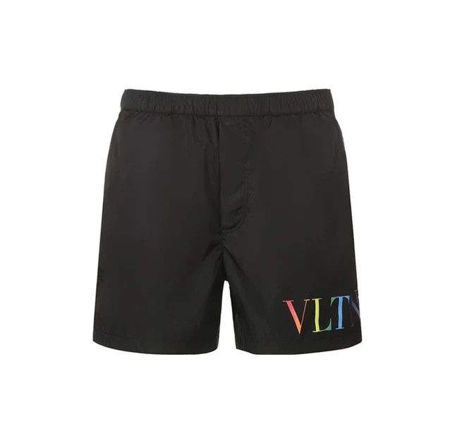 Valentino Valentino Solid logo monogram print straight casual shorts Size 35" - 9 Thumbnail