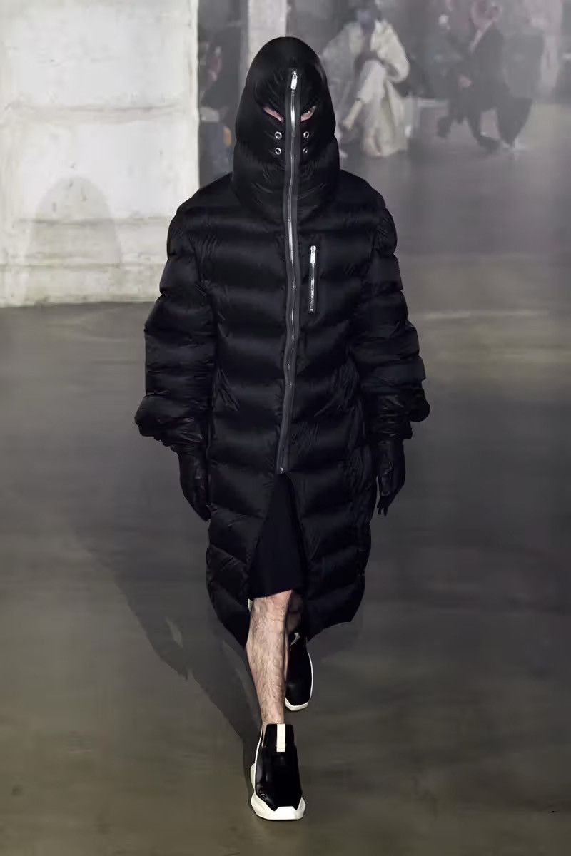 Rick Owens × Rick Owens Drkshdw Rick Owens • Black Jumbo Gimp Down Coat Size US M / EU 48-50 / 2 - 2 Thumbnail