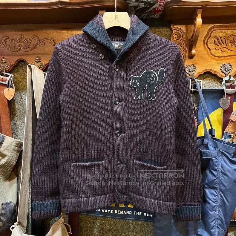 RRL Ralph Lauren RRL Double RL Thick Wool Sweater . Size US S / EU 44-46 / 1 - 1 Thumbnail