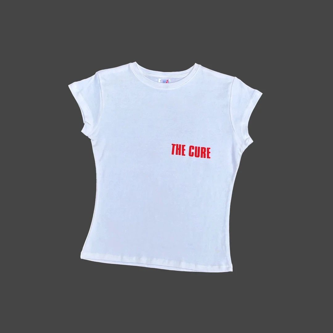 Band Tees The Cure 1996 Vintage Wild Mood Swings Band Girl T-Shirt Size M / US 6-8 / IT 42-44 - 1 Thumbnail