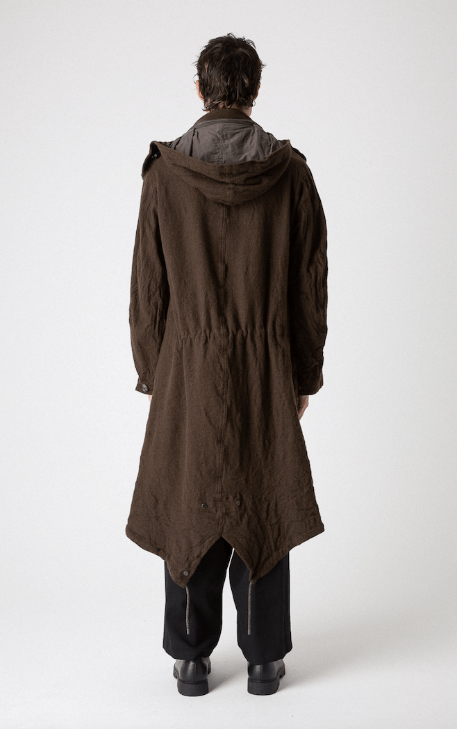 Yohji Yamamoto $2935 2023 Yohji Yamamoto R-Milling Mods Coat Size US L / EU 52-54 / 3 - 2 Thumbnail