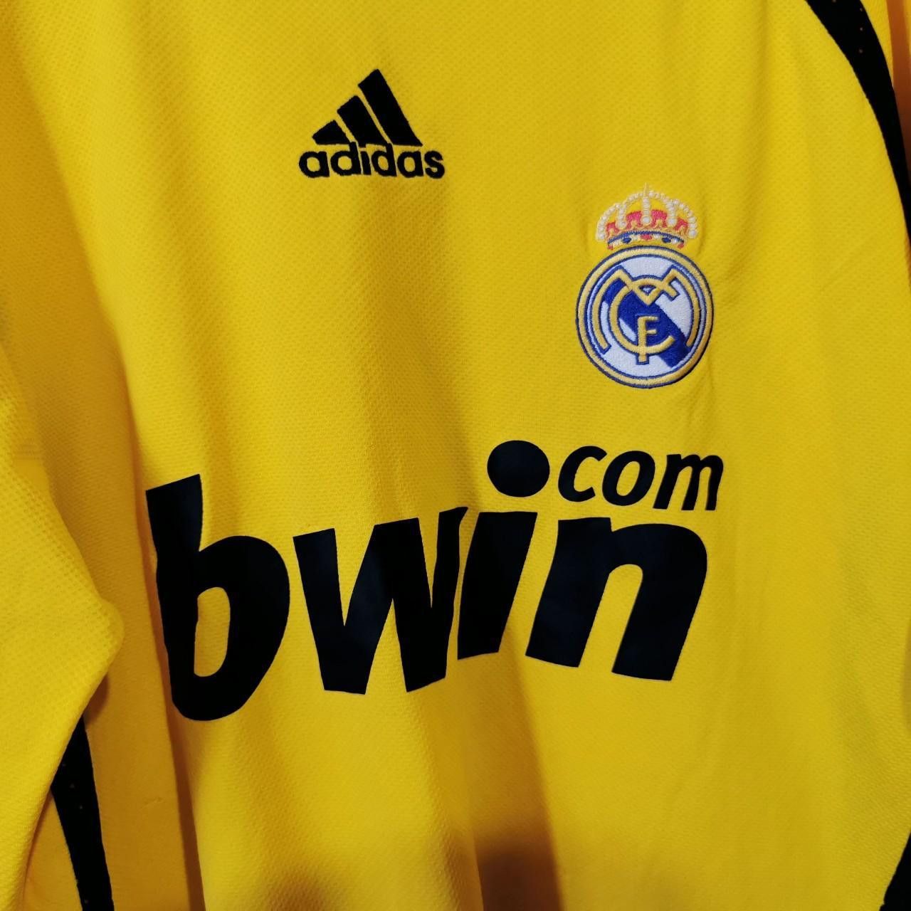 Adidas Real Madrid Spain 2008 2009 GOALKEEPER Shirt Jersey Size US S / EU 44-46 / 1 - 3 Thumbnail