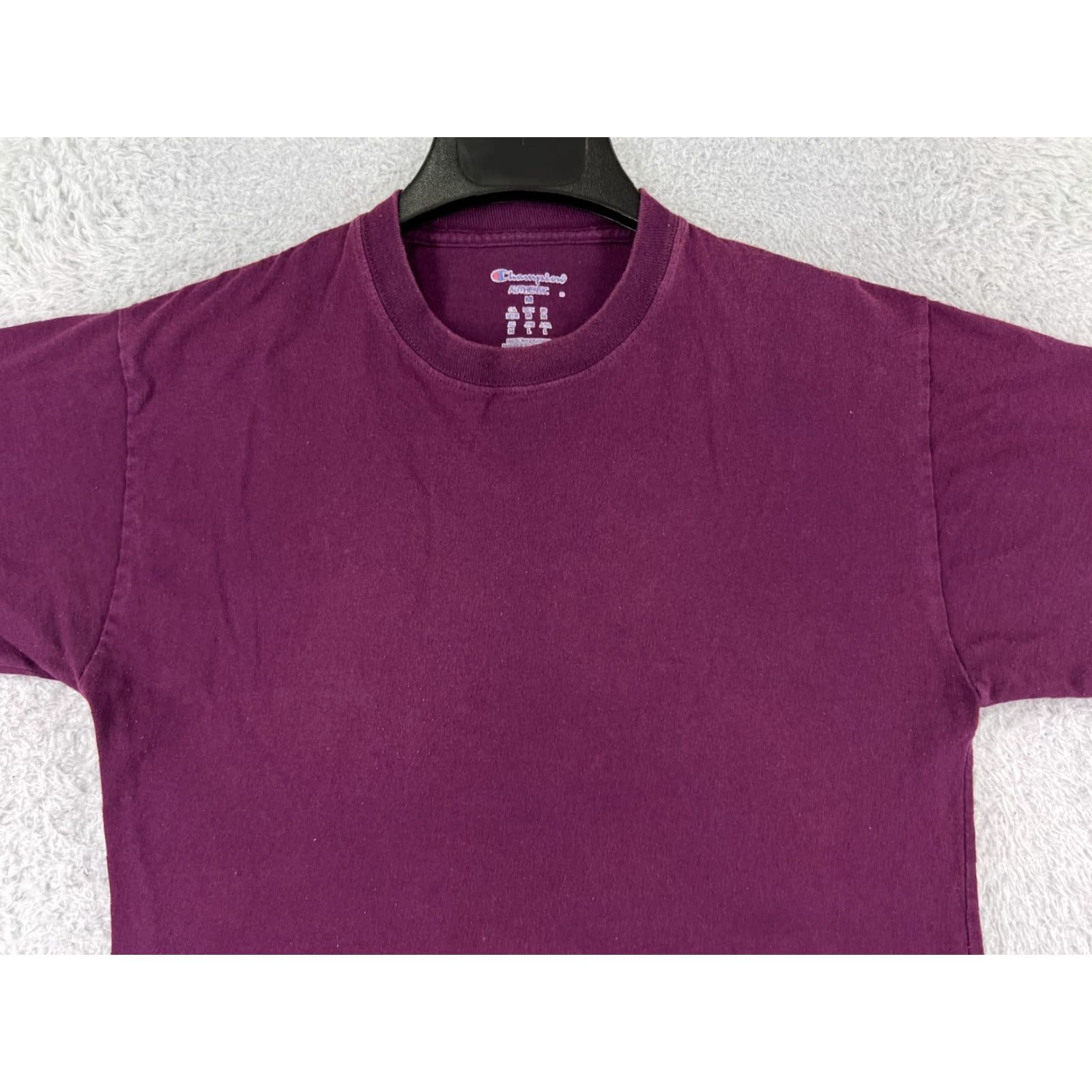 Champion Champion Shirt Men M Red Embroidered Logo Short Sleeve Cotton Crew Neck Sports Tee Size US M / EU 48-50 / 2 - 4 Thumbnail