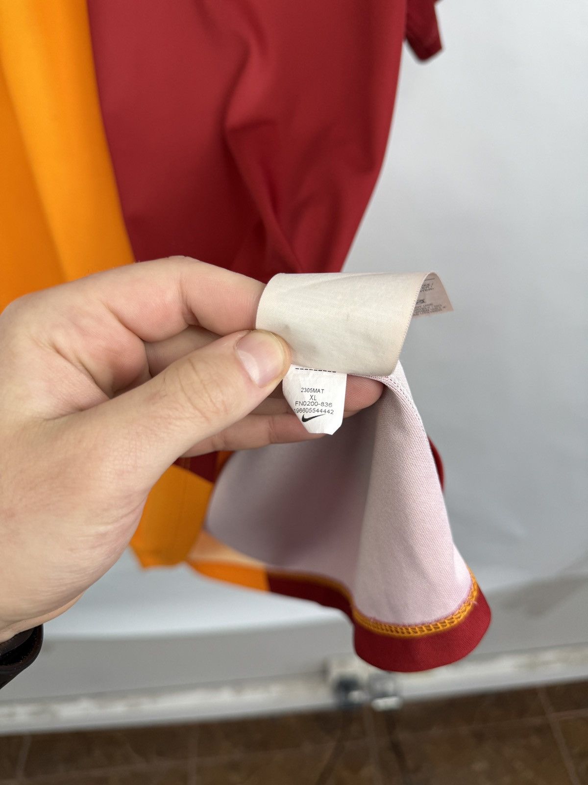 Nike 🇹🇷 23/24 Eray Iscan #46 Galatasaray Nike Home Jersey Soccer Size US XL / EU 56 / 4 - 9 Thumbnail