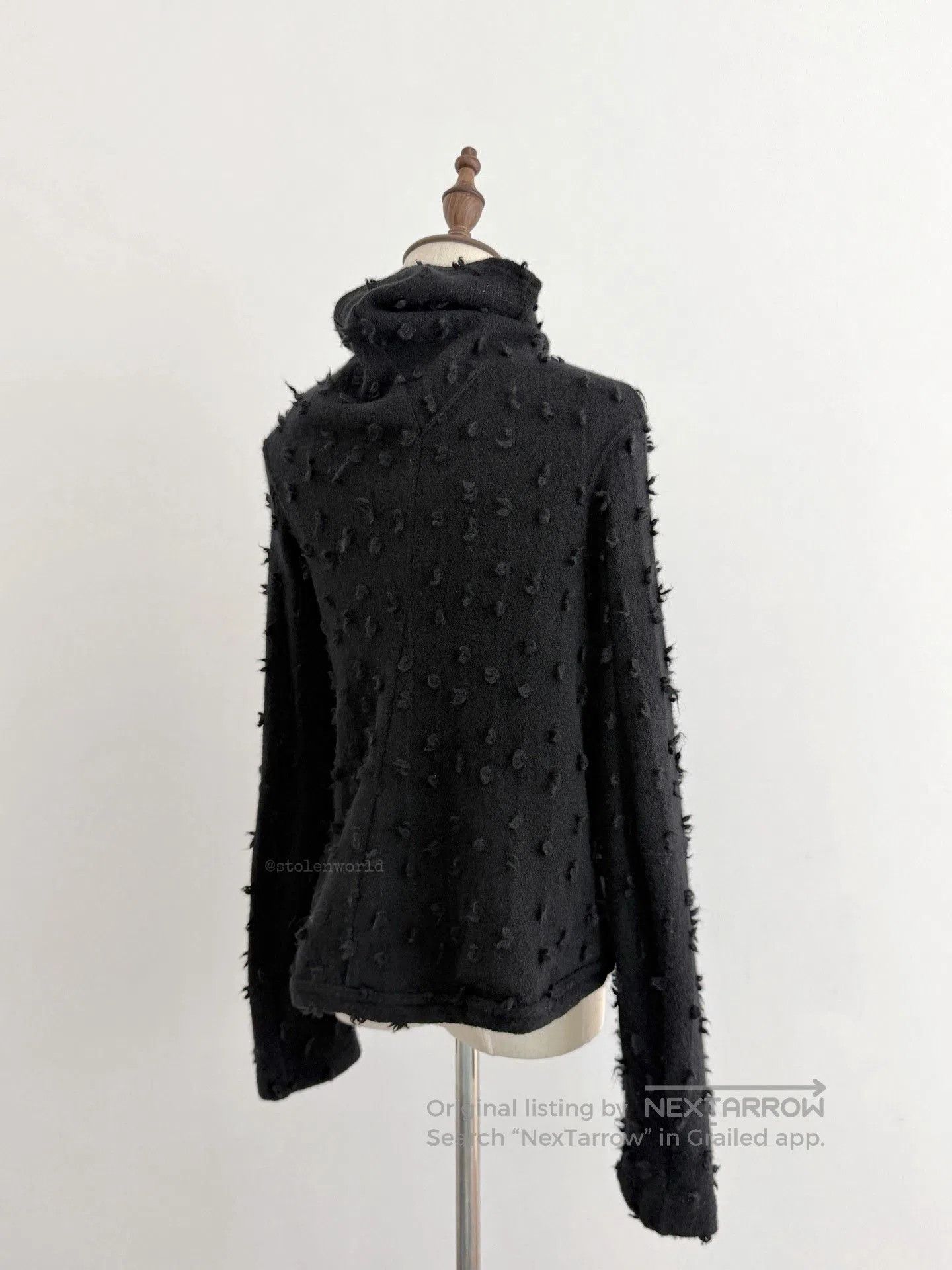 Comme des Garcons Comme des Garçons Deconstructed Turtleneck Top. Size M / US 6-8 / IT 42-44 - 4 Thumbnail