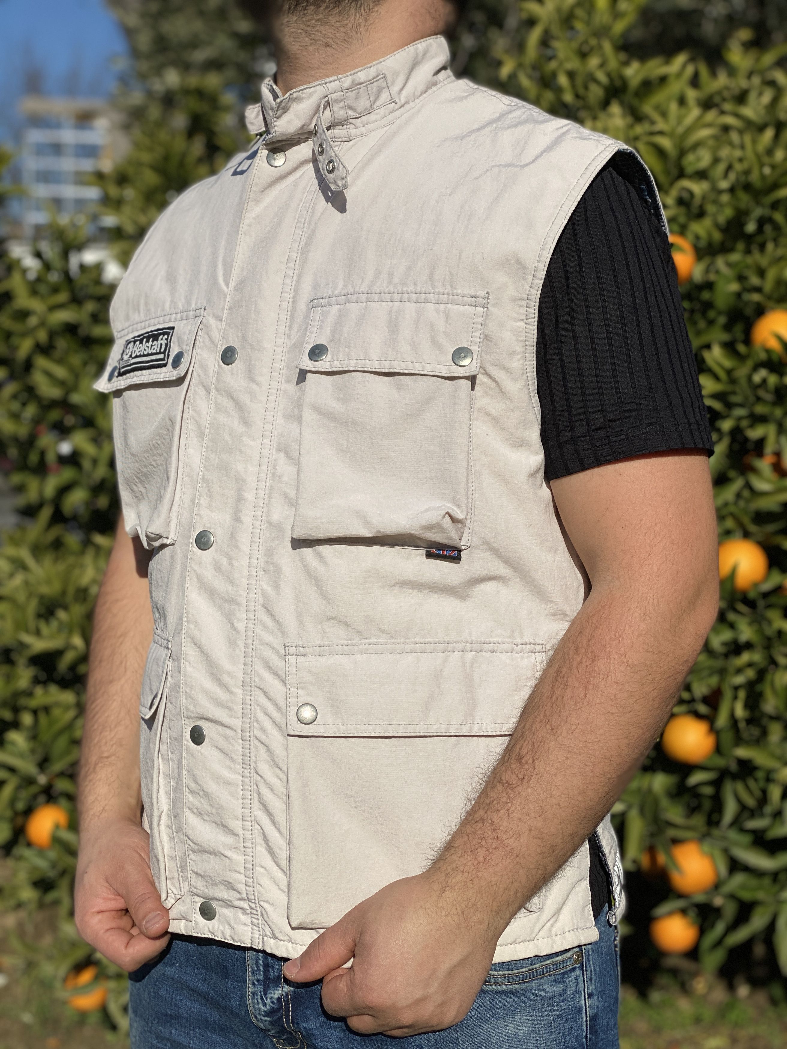 Belstaff Belstaff Waistcoat Vintage Motorcycle Jacket Gilet Size L Size US L / EU 52-54 / 3 - 6 Thumbnail
