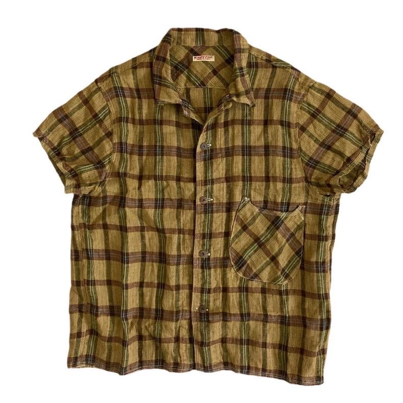 Kapital Kapital Vintage linen plaid short sleeves Size US XS / EU 42 / 0 - 1 Thumbnail