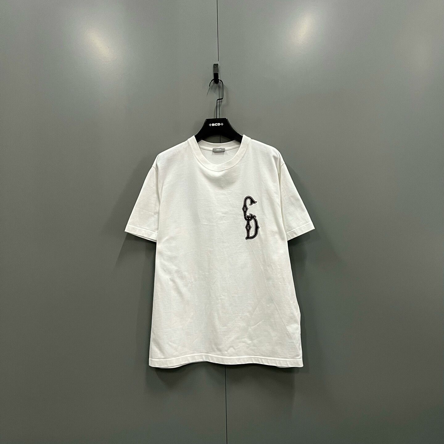 Dior Dior White Letter Logo Short Sleeve Size US XL / EU 56 / 4 - 1 Thumbnail