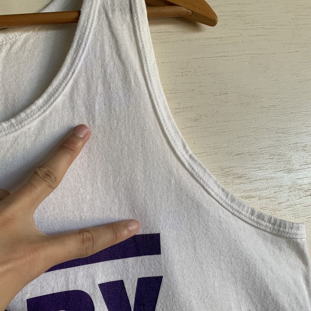 Anvil Rare Vintage Sorry For Being Horny Quote Tank Top Size US M / EU 48-50 / 2 - 8 Thumbnail