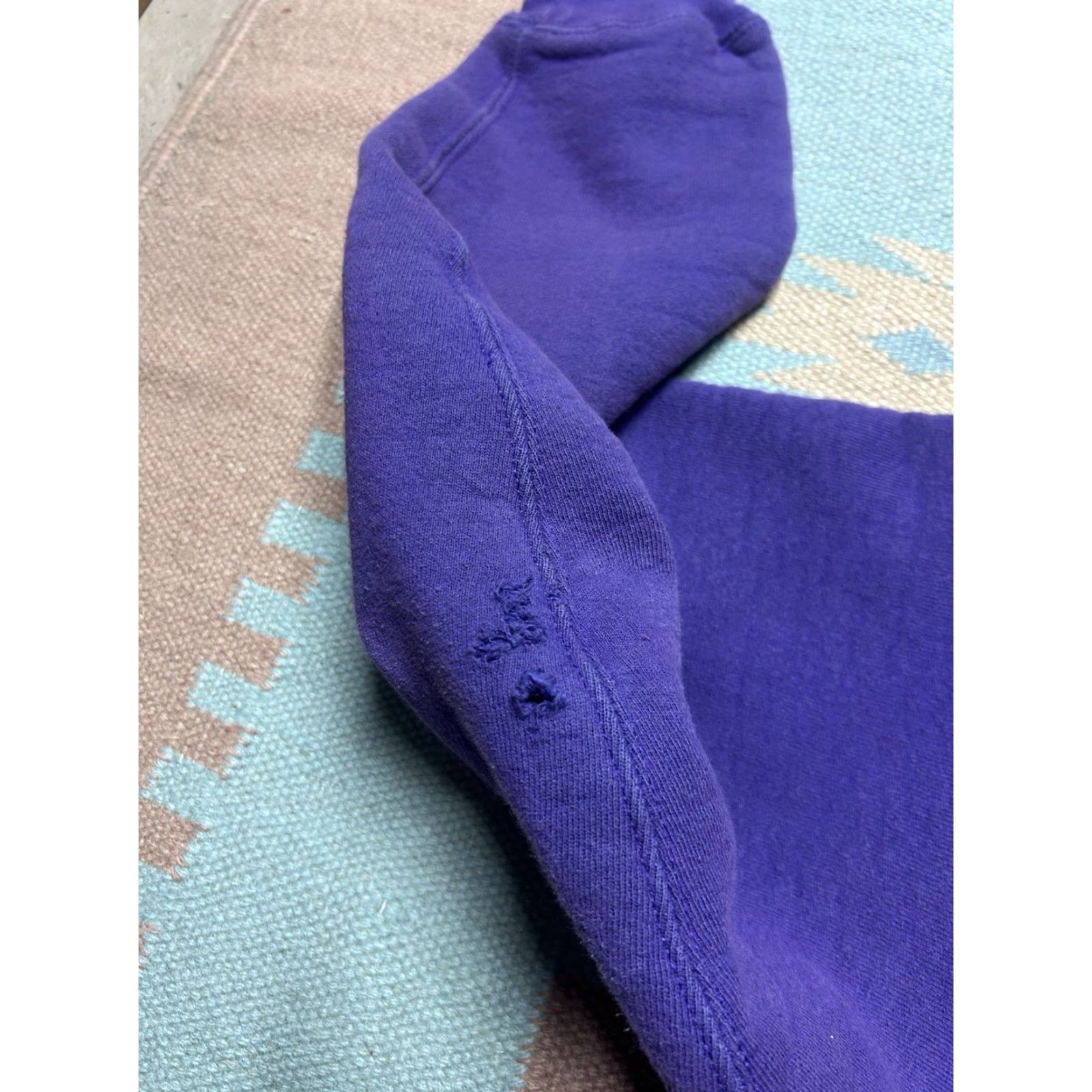 Vintage VINTAGE 90s Cambria Pines Lodge California Purple Sweatshirt Crewneck Large Men Pullover Shirt Size US L / EU 52-54 / 3 - 5 Thumbnail
