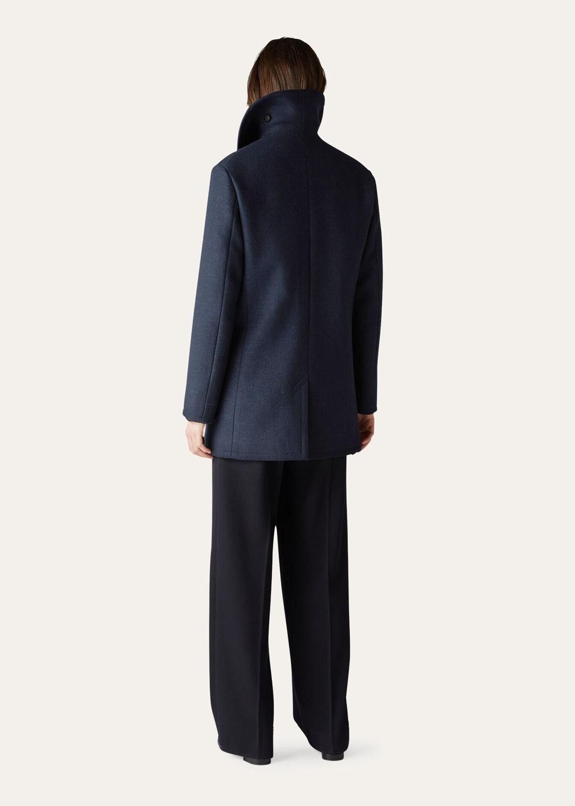 Loro Piana o1srvl11e0924 Condor Double-breast Wool Jacket in Navy Blue Size M / US 6-8 / IT 42-44 - 5 Thumbnail
