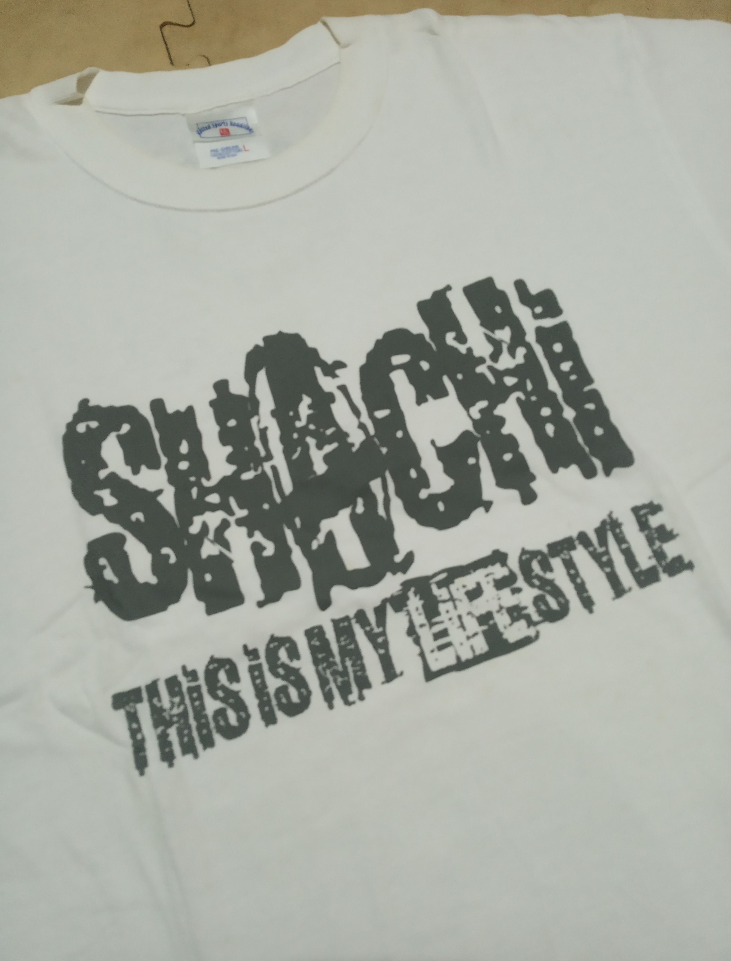 Band Tees Shachi "This Is My Life Style" Size US L / EU 52-54 / 3 - 2 Thumbnail
