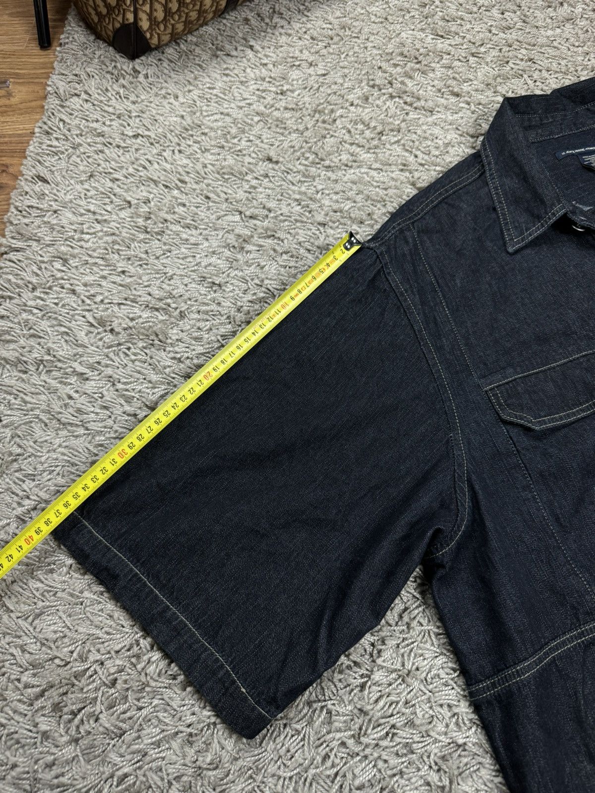 Japanese Brand × Marithe + Francois Girbaud Le Jean de Marithe + François Girbaud y2k jeans shirt Size US XXL / EU 58 / 5 - 6 Thumbnail