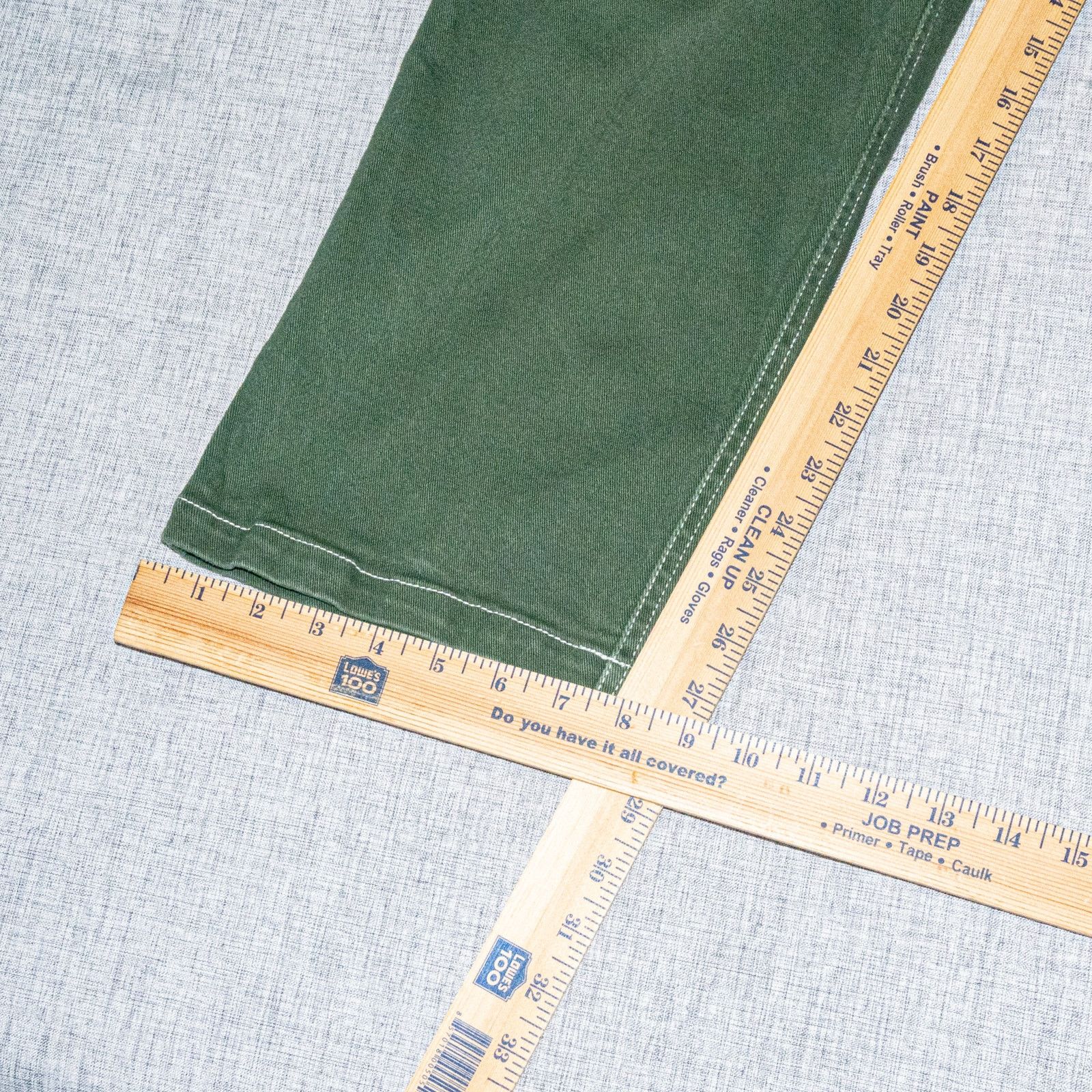 P&Co P&Co Service Fatigue Pants in Green Cotton Twill Size 14 L28 Size 32" / US 10 / IT 46 - 8 Thumbnail
