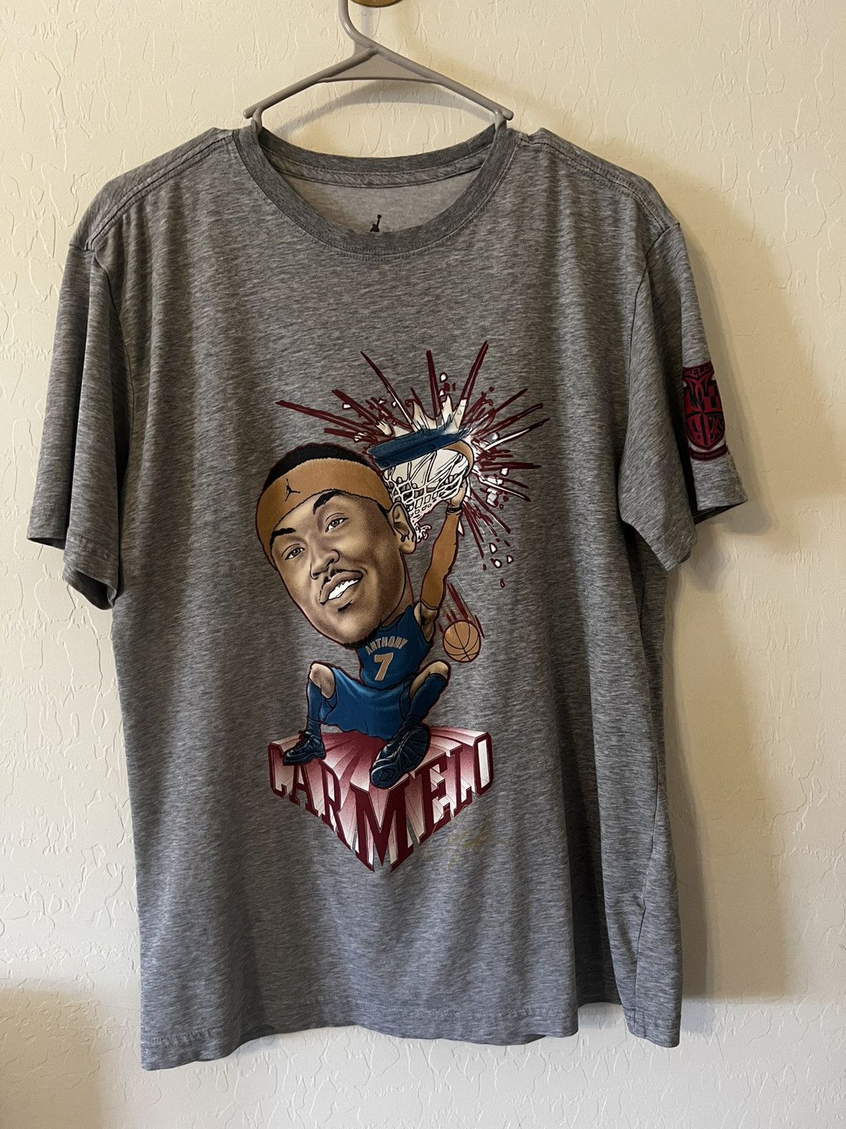 Jordan Brand Jordan Carmelo Anthony t shirt Size US M / EU 48-50 / 2 - 1 Thumbnail