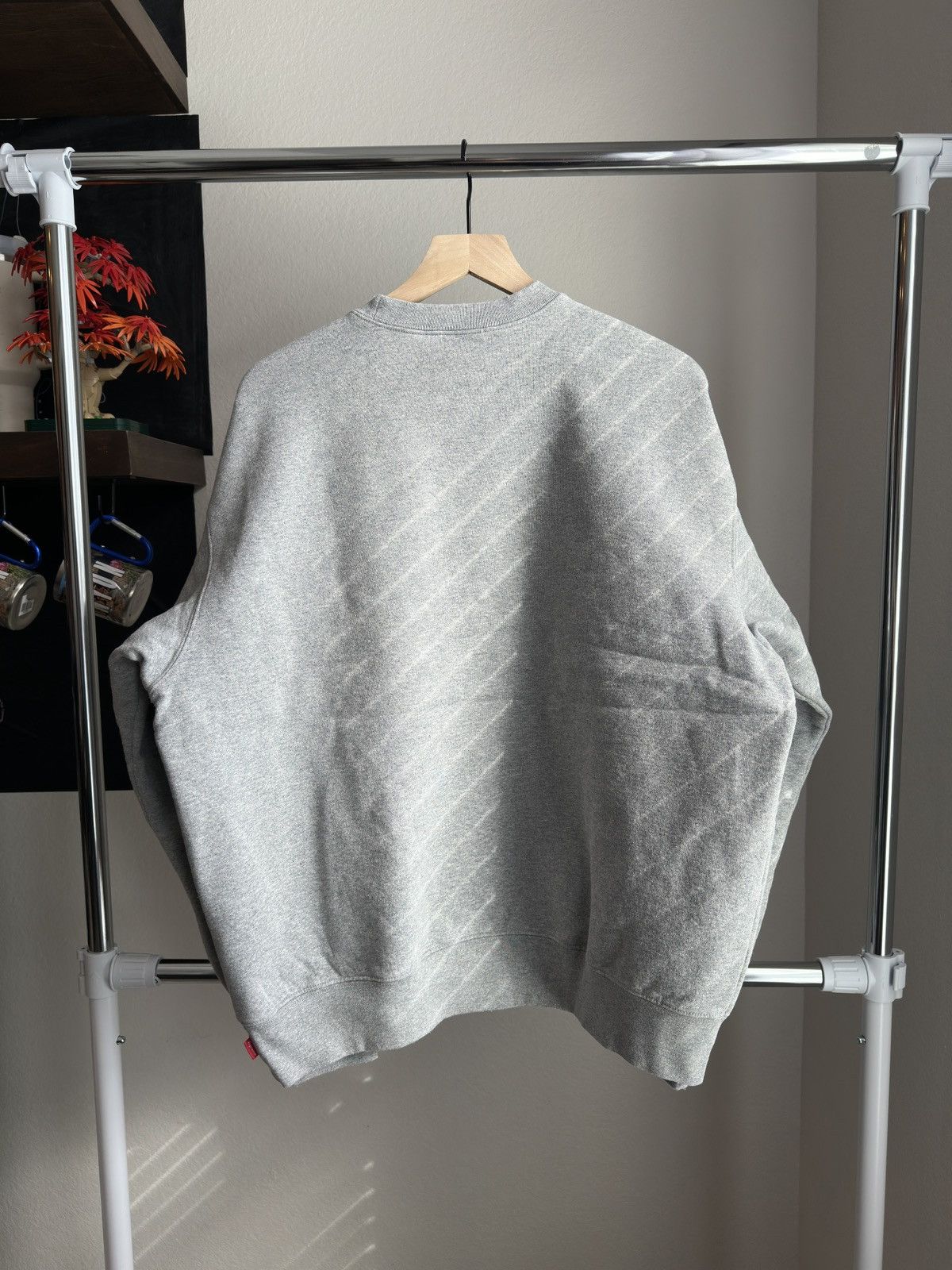 Supreme Supreme Angels Pond Plaid Arc Crewneck Grey Size US L / EU 52-54 / 3 - 2 Thumbnail