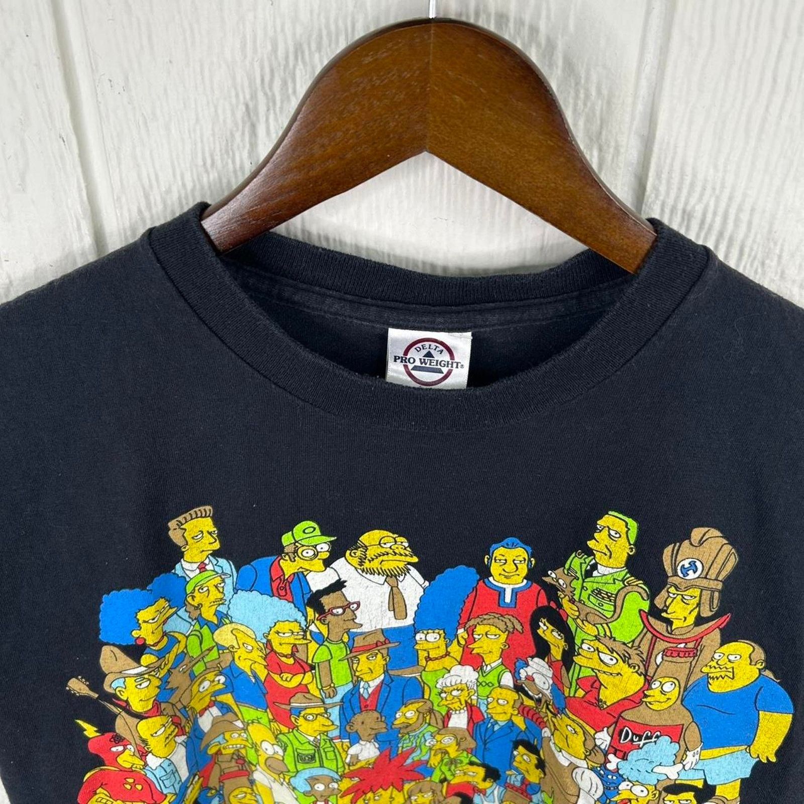 Delta Vintage 90’s Simpsons Characters Giant Print Tee Size Medium Size US M / EU 48-50 / 2 - 5 Thumbnail