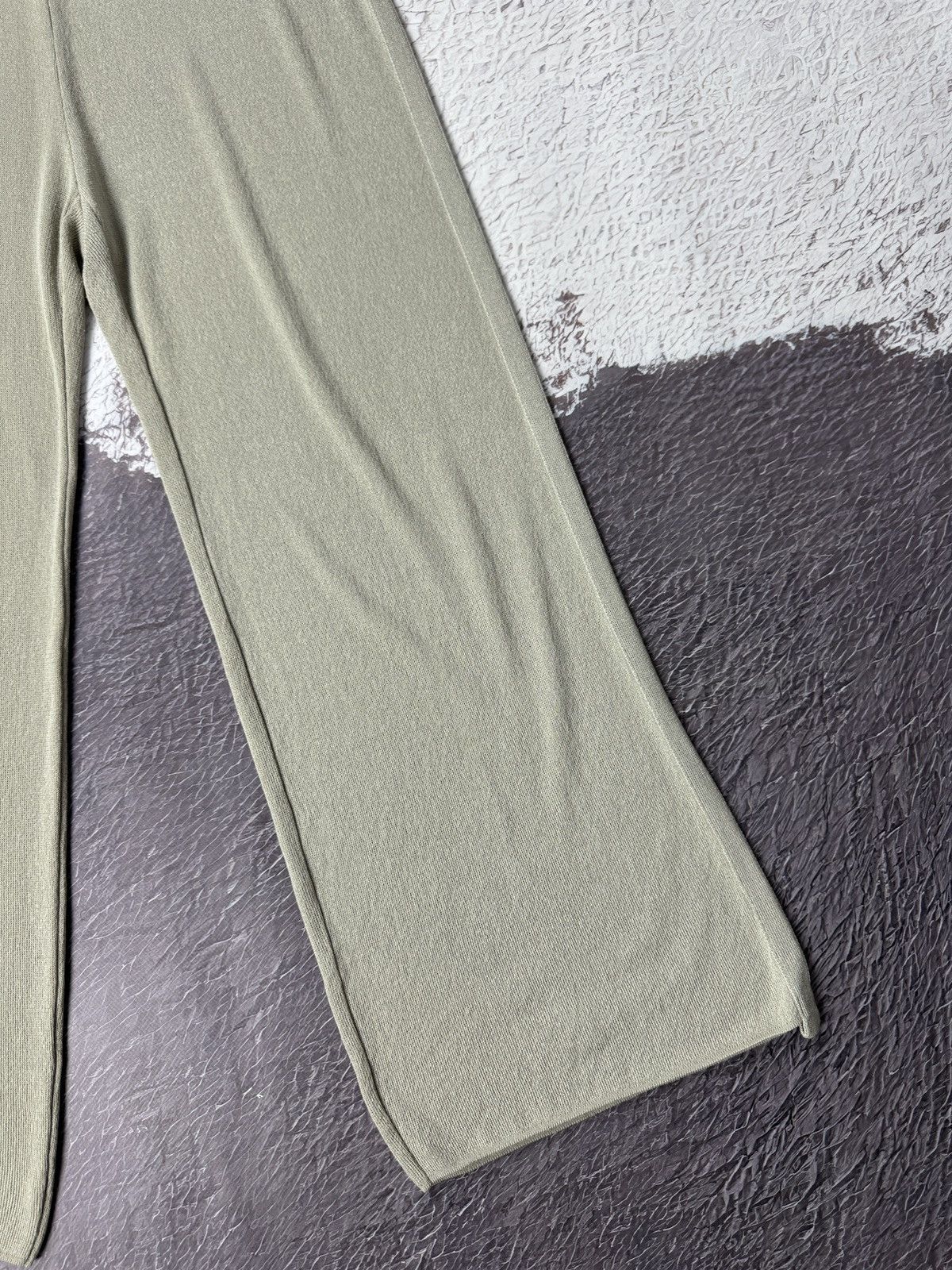 Annette Gortz Annette Gortz wide flared knitted summer light pants Size 32" / US 10 / IT 46 - 4 Thumbnail