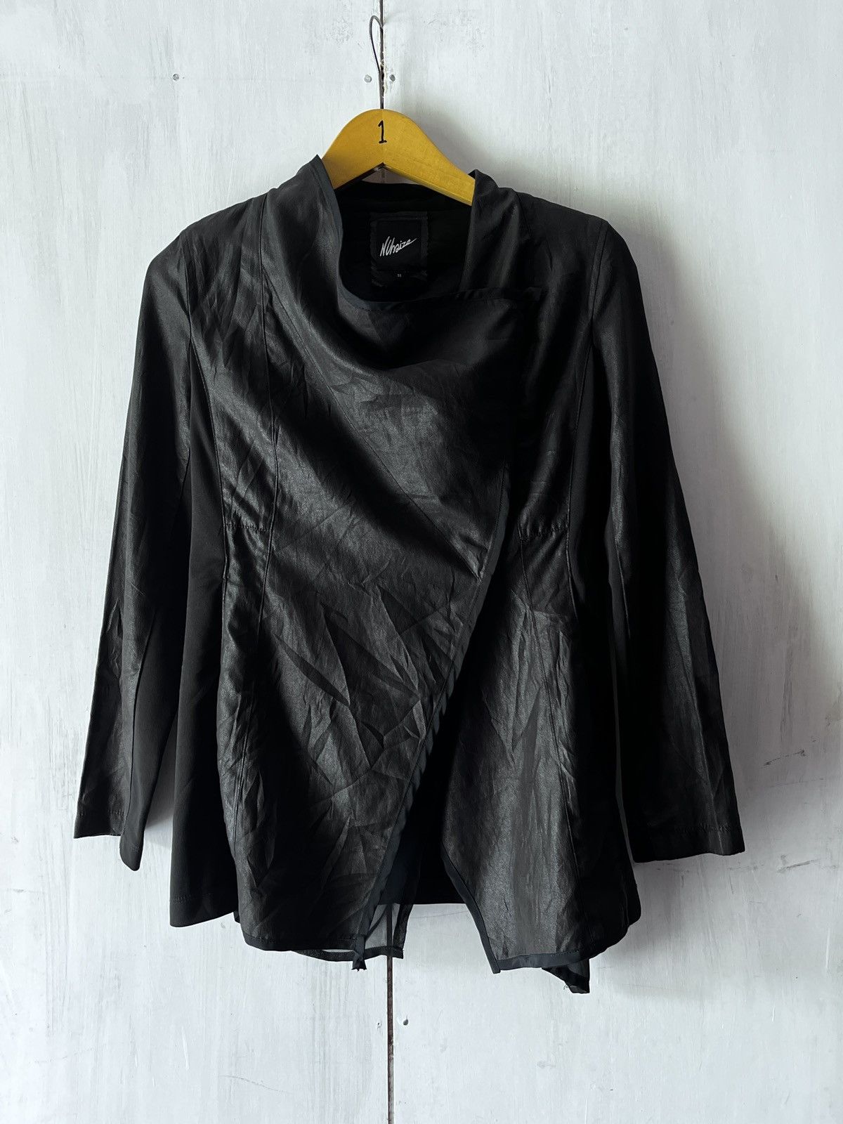 Japanese Brand Japanese Nihaize Asymmetric jacket lgb style Size US S / EU 44-46 / 1 - 5 Thumbnail