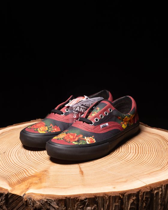 Supreme Vans Era Supreme Jean Paul Gaultier Burgundy | Grailed