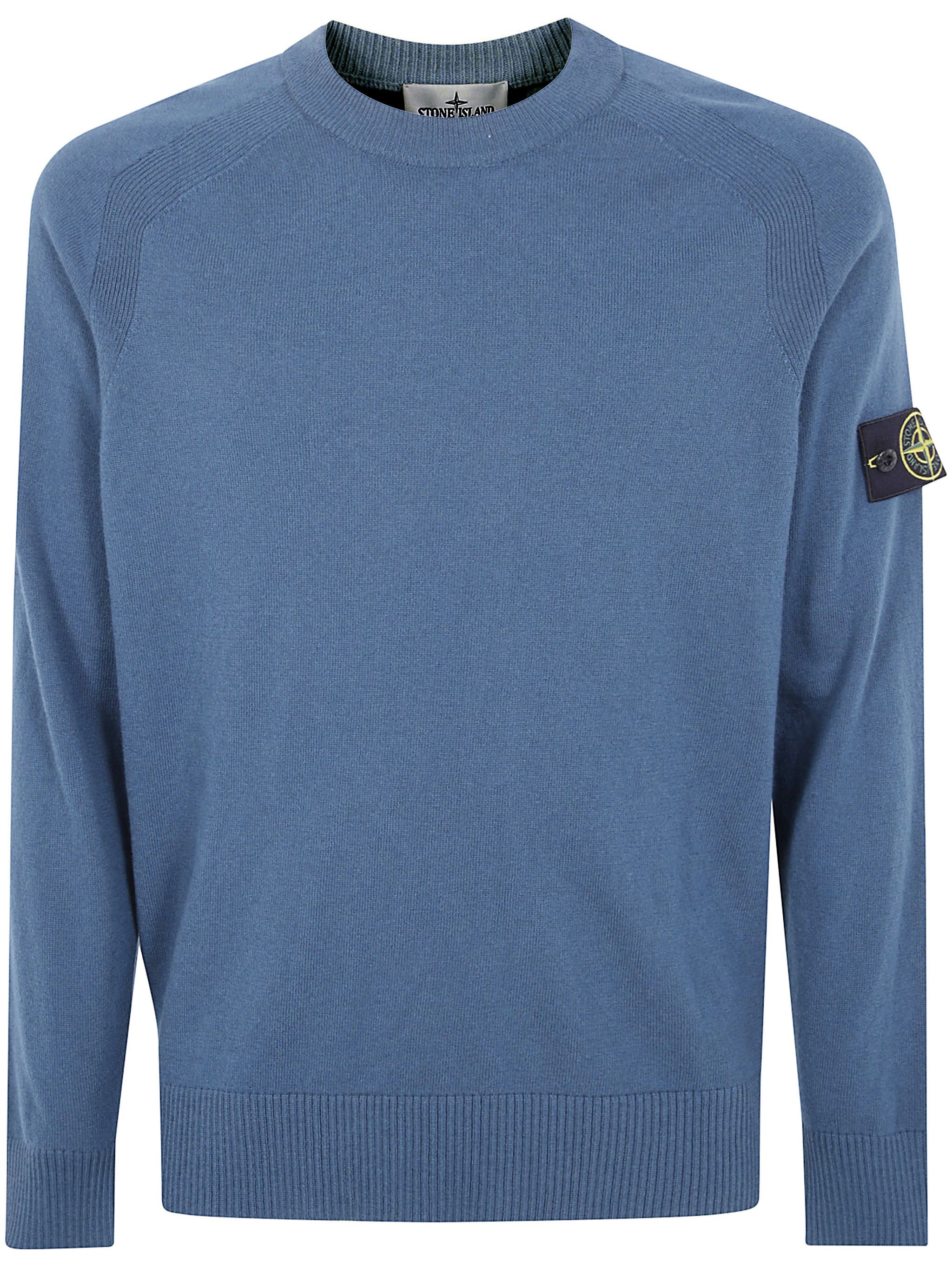 Stone Island "LIGHT RWS GEELONG WOOL" CREW NECK Size US XXL / EU 58 / 5 - 1 Thumbnail